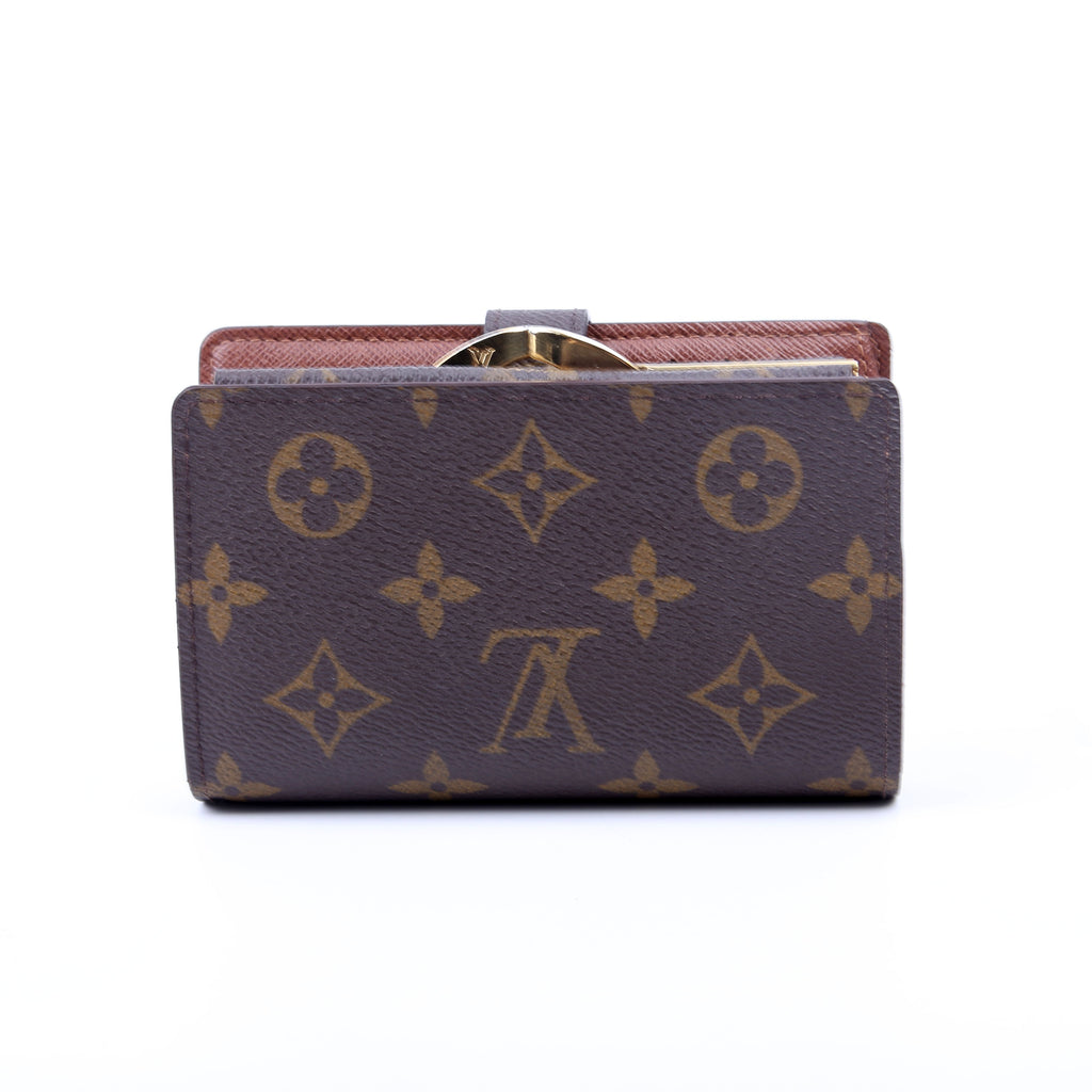 French Purse Wallet Monogram Brown