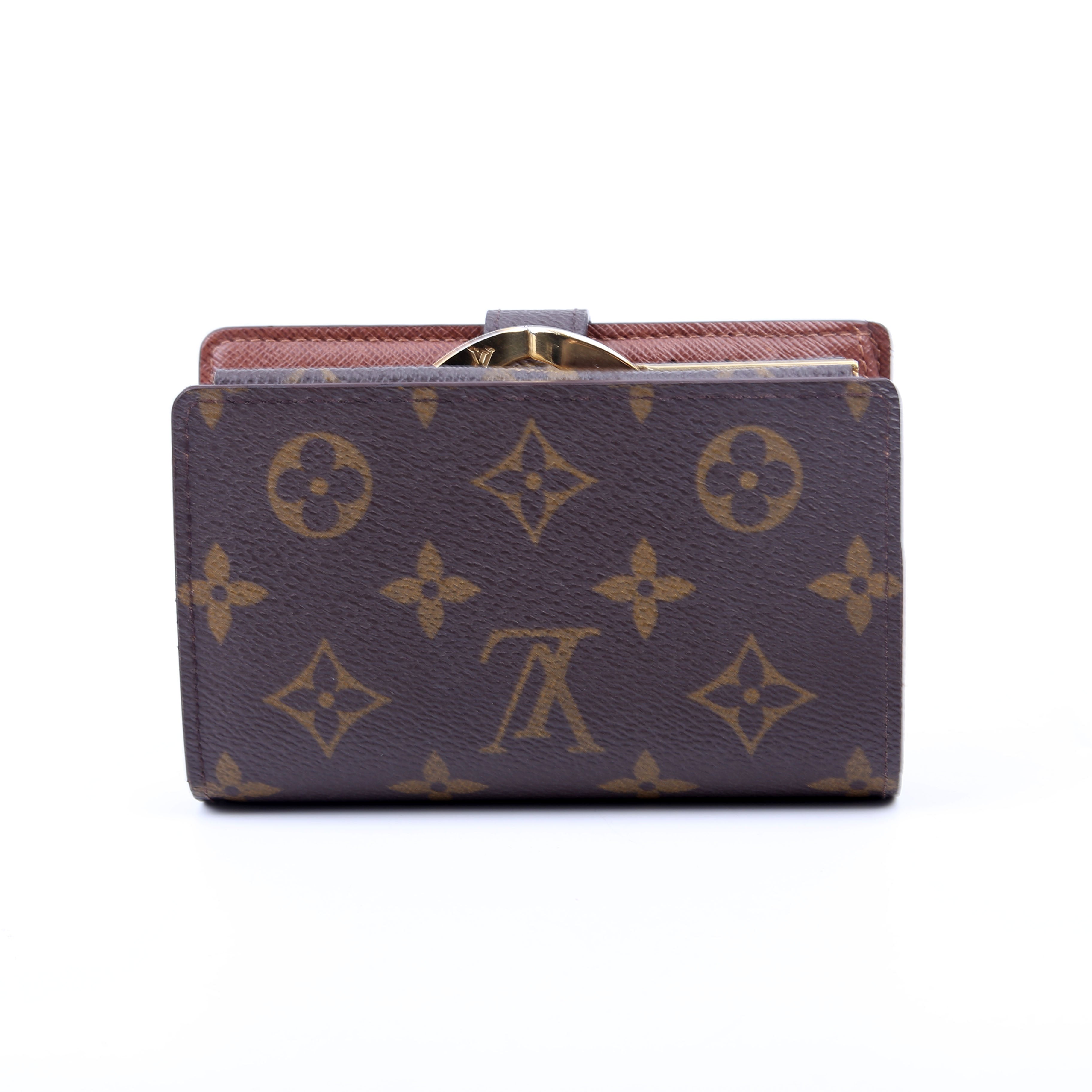 French Purse Wallet Monogram Brown