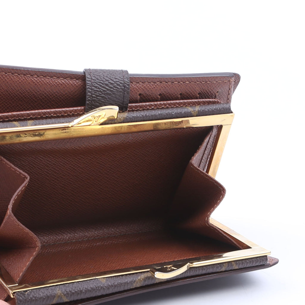 French Purse Wallet Monogram Brown
