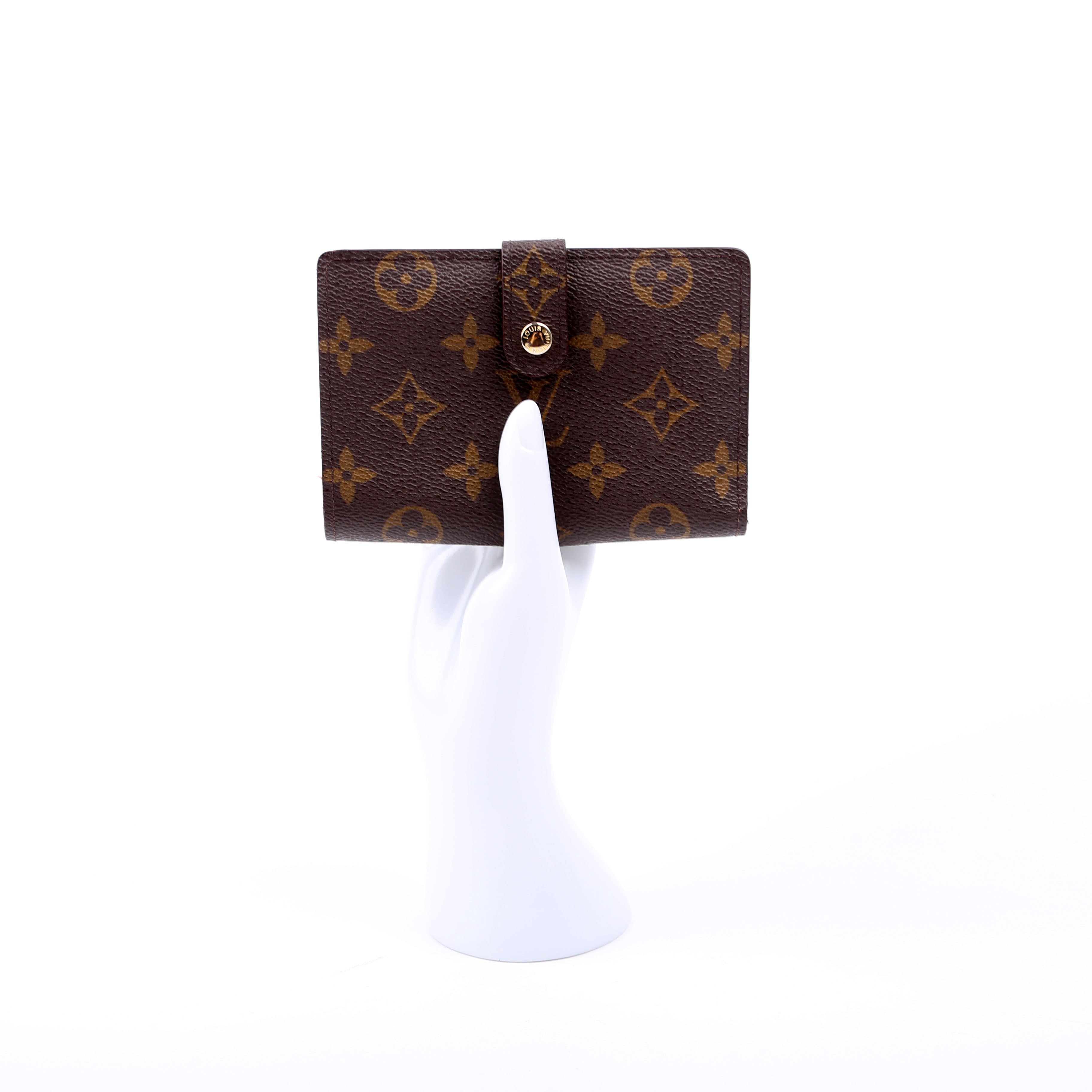 French Purse Wallet Monogram Brown