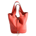 Hermes Picotin 18 Clemence Red