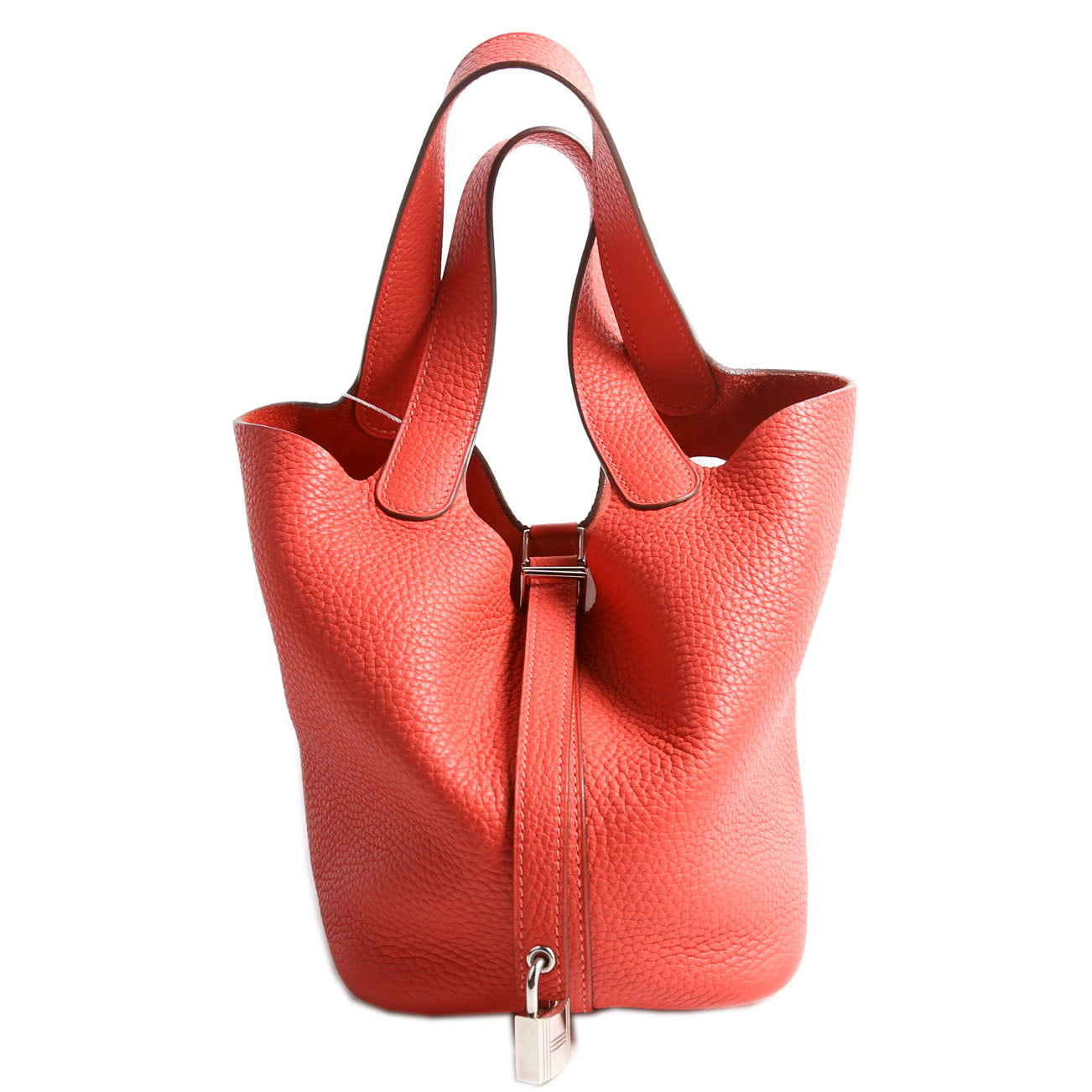 Hermes Picotin 18 Clemence Red