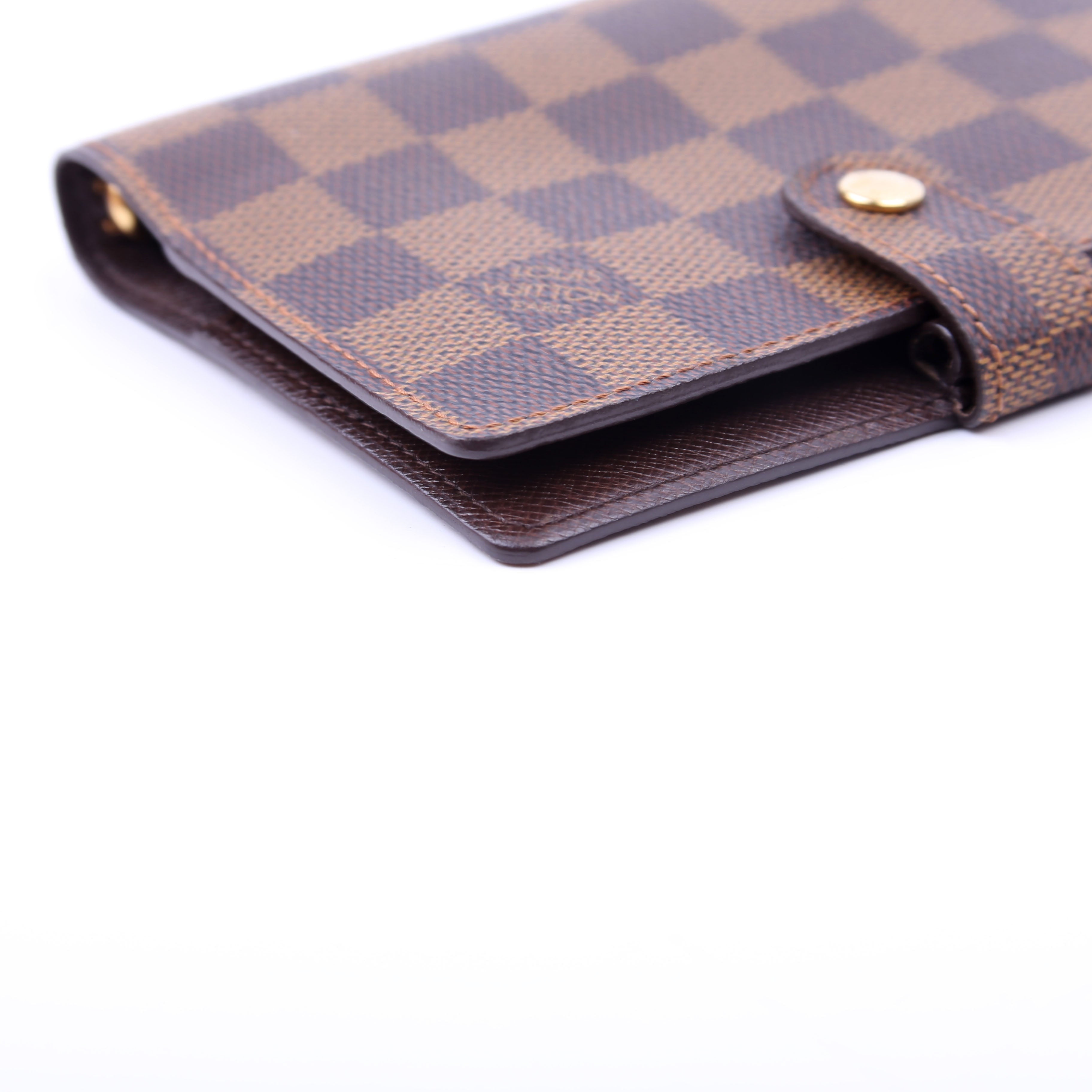 Agenda Small Ring Damier Ebene