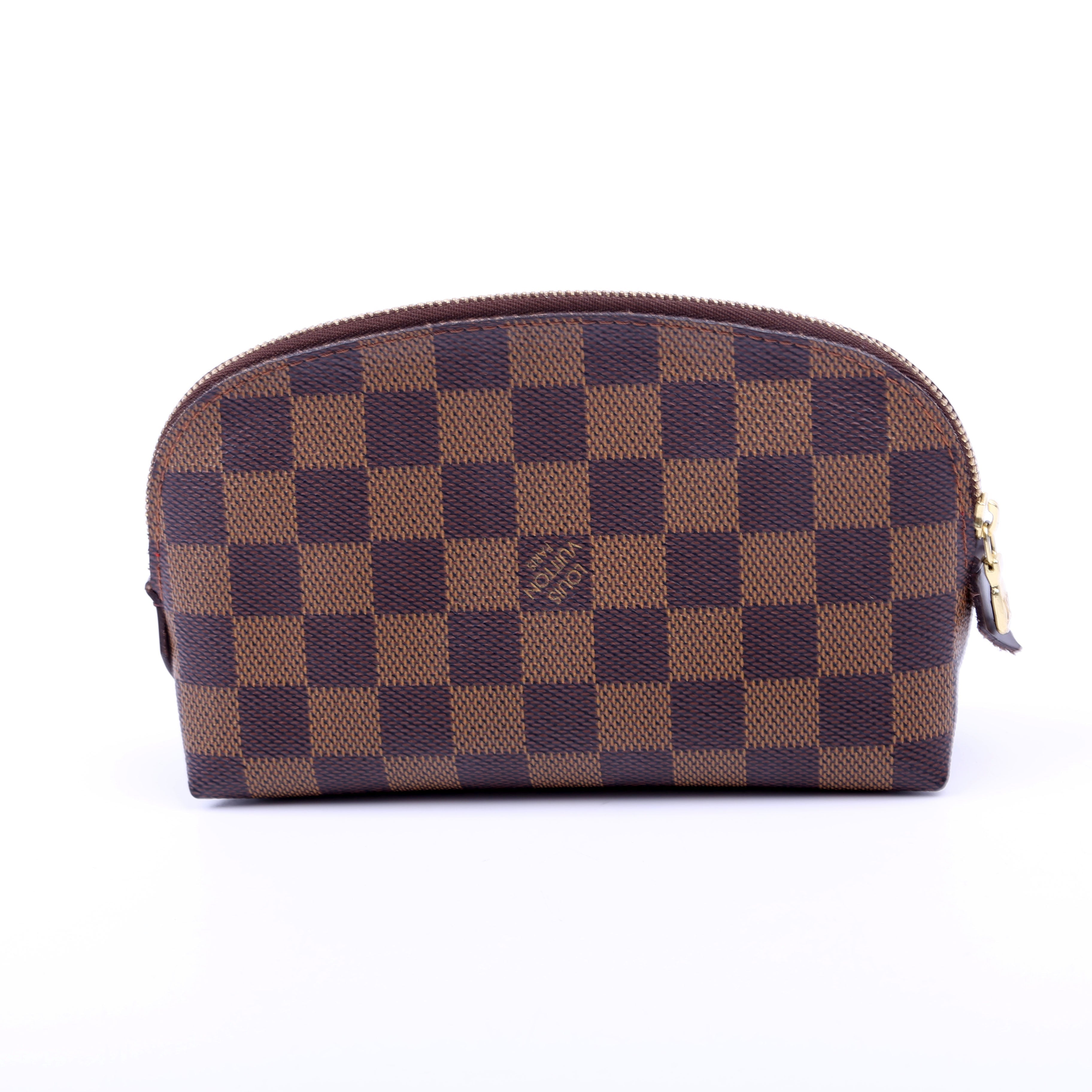 Cosmetic Pouch PM Damier Ebene