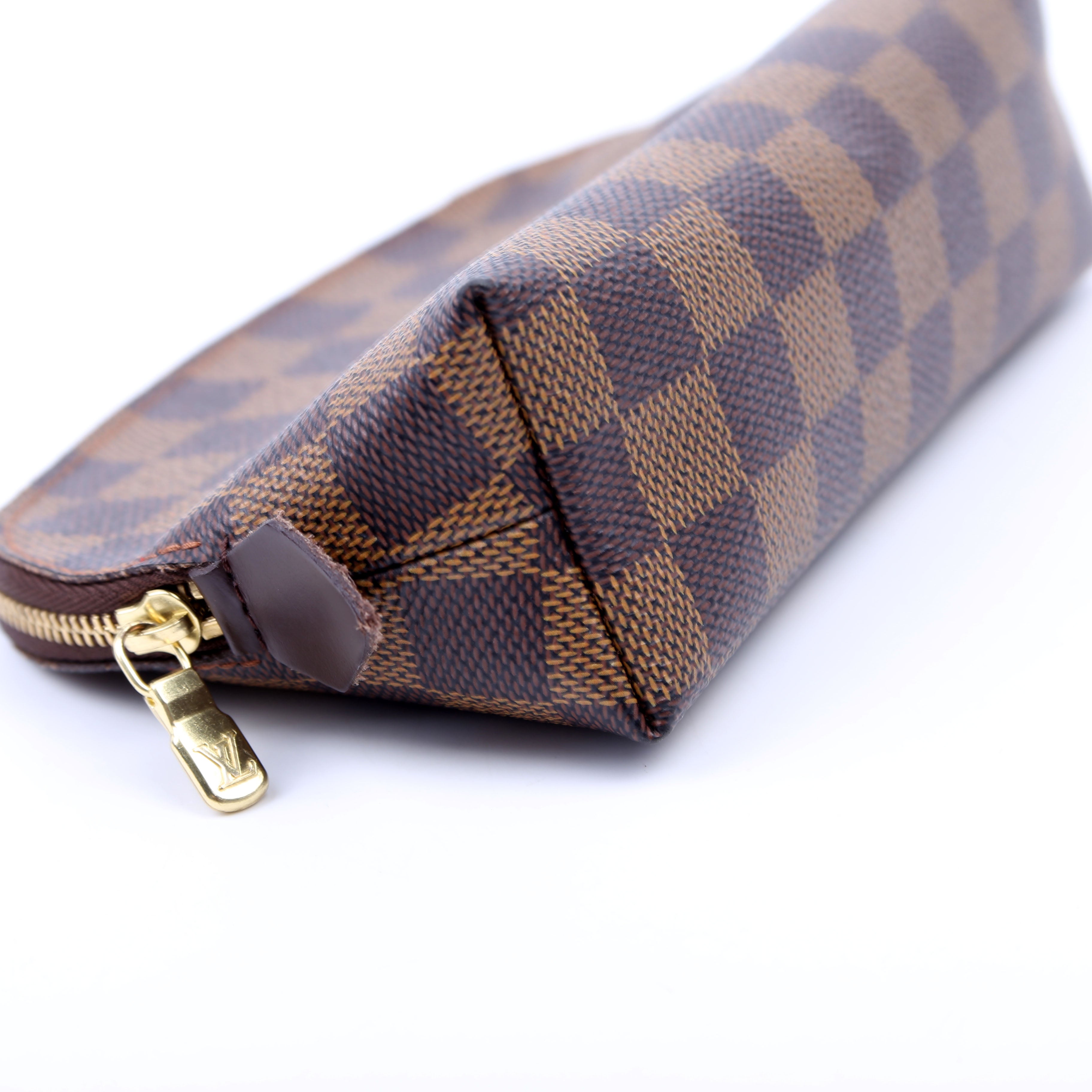 Cosmetic Pouch PM Damier Ebene
