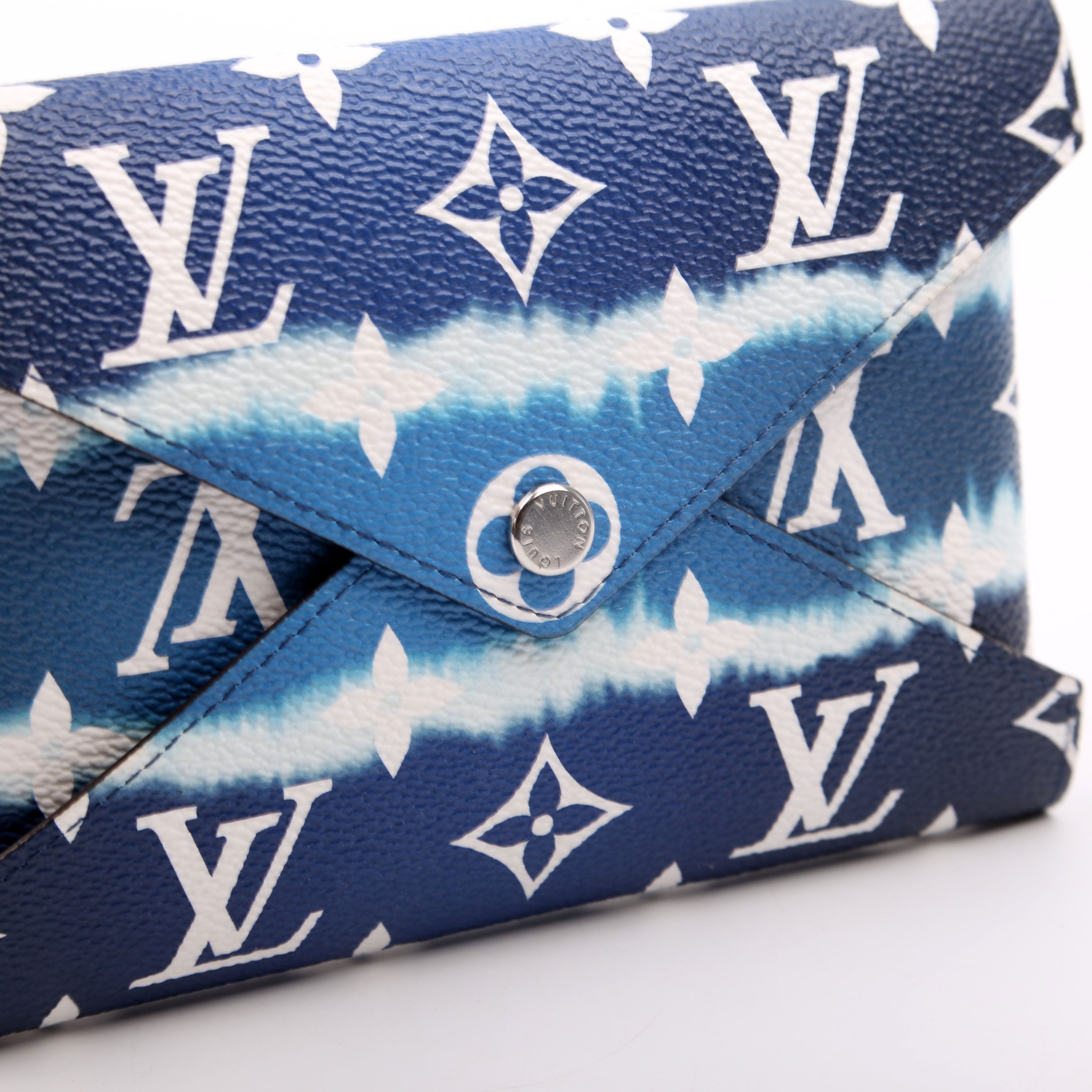 Kirigami Pouch Small Escale Blue