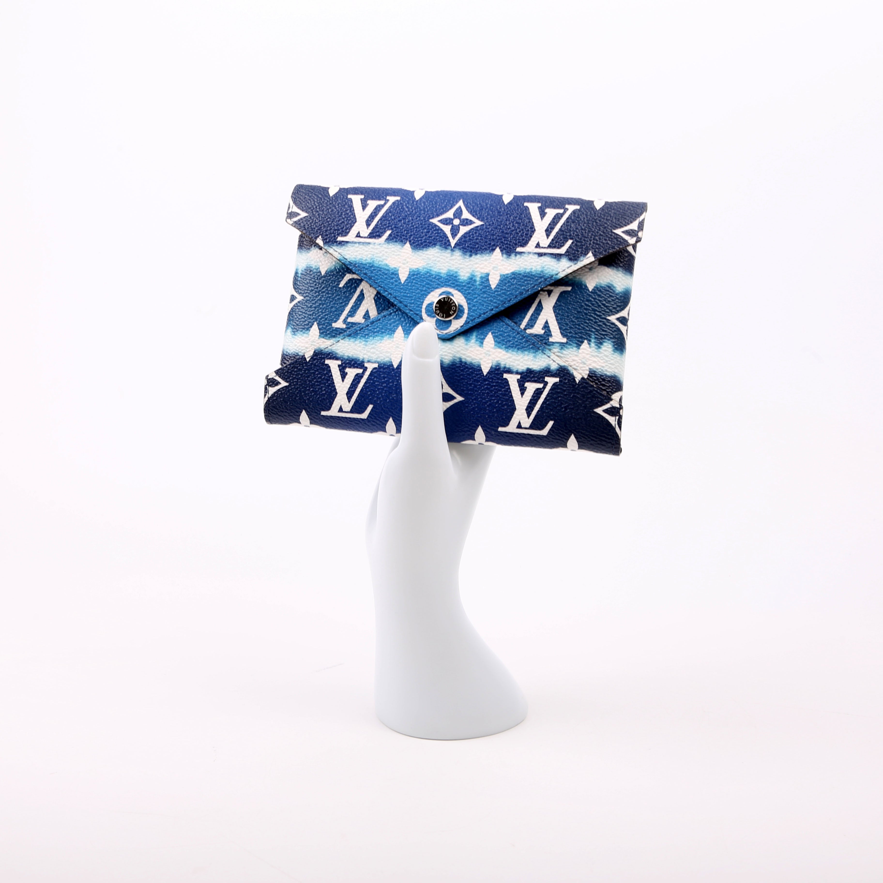 Kirigami Pouch Small Escale Blue
