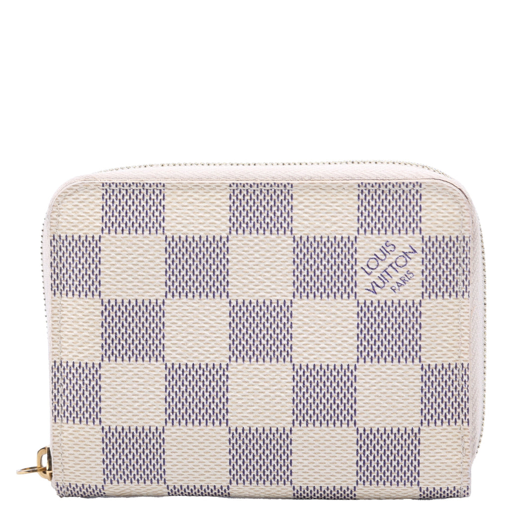 Zippy Coin Purse Damier Azur
