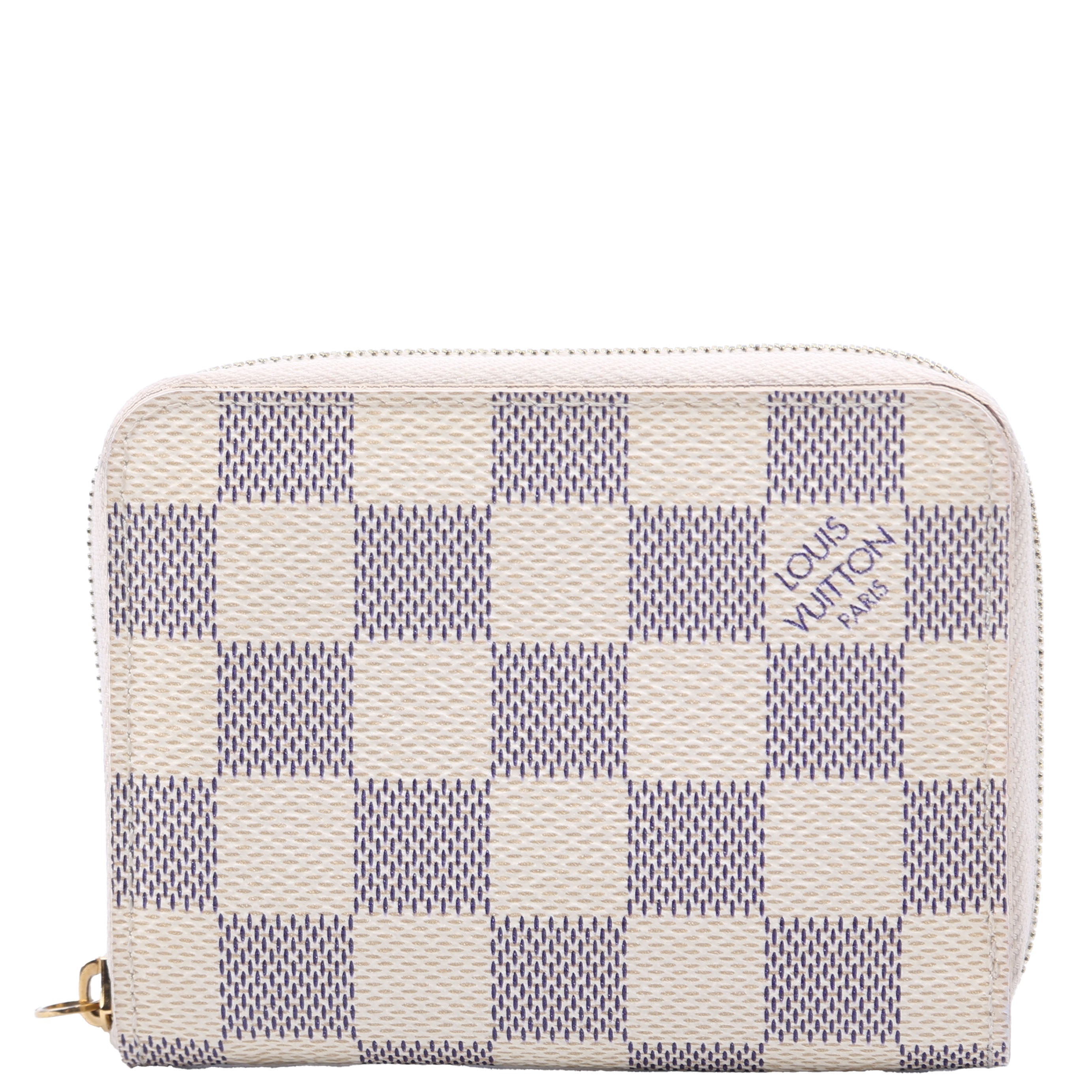 Zippy Coin Purse Damier Azur