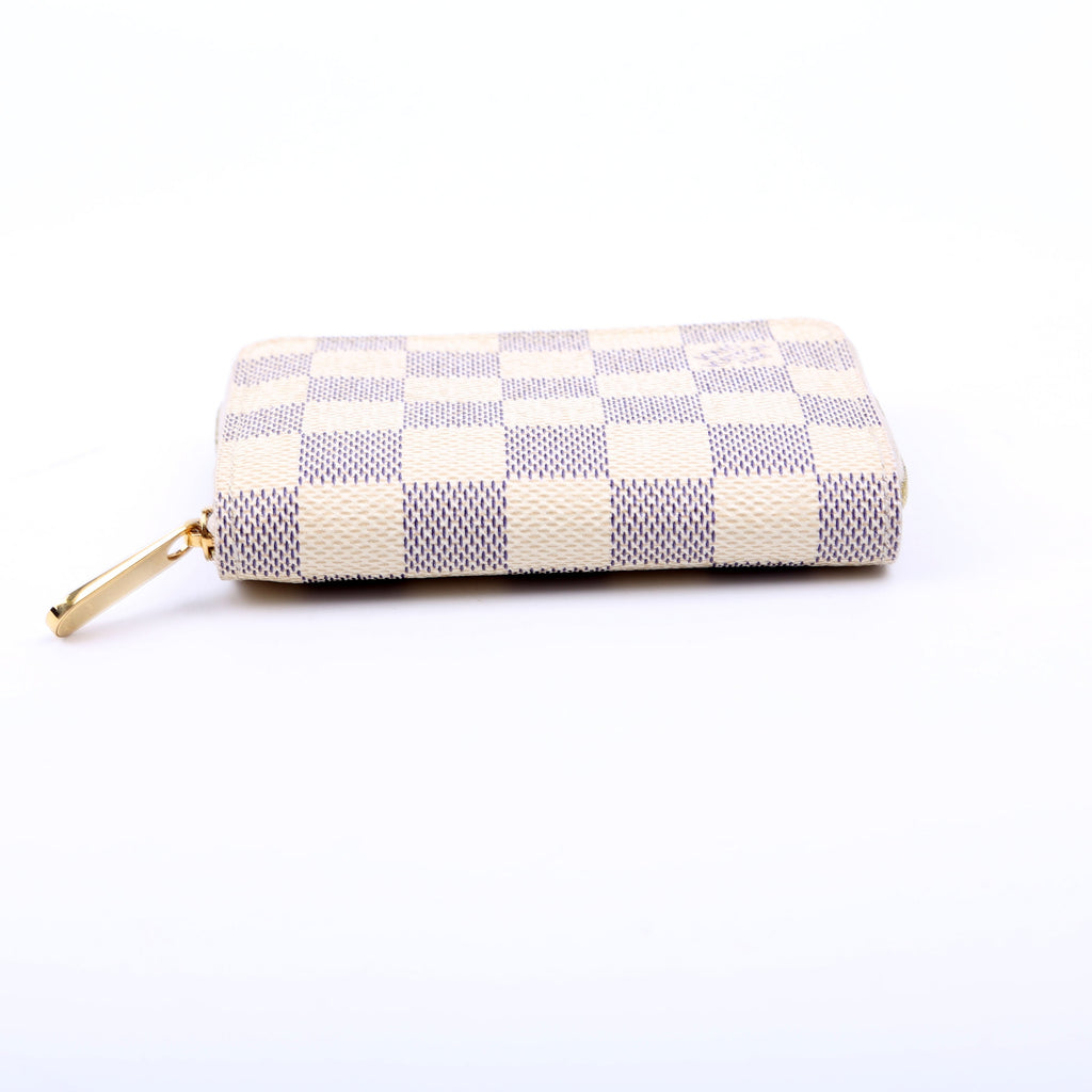 Zippy Coin Purse Damier Azur