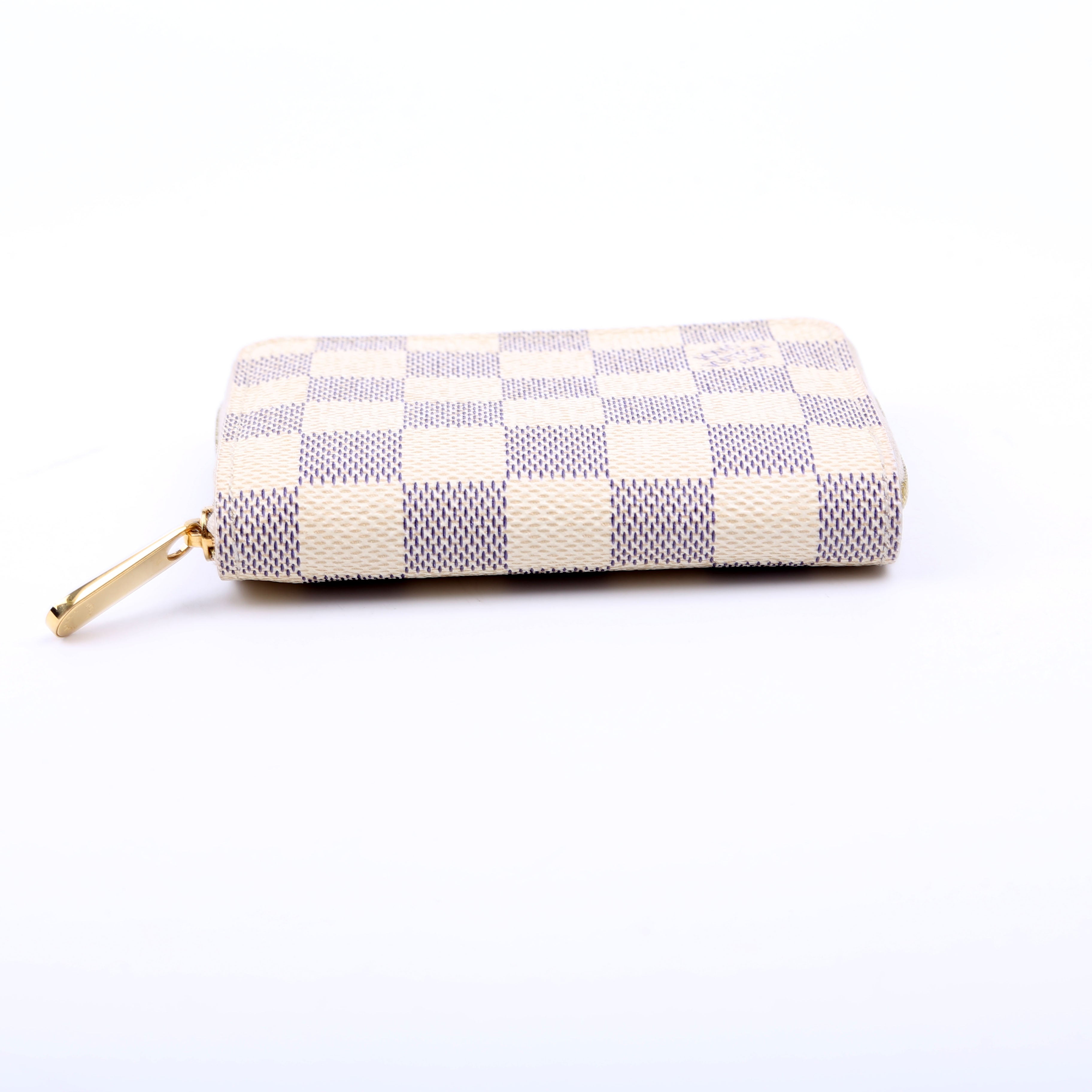 Zippy Coin Purse Damier Azur