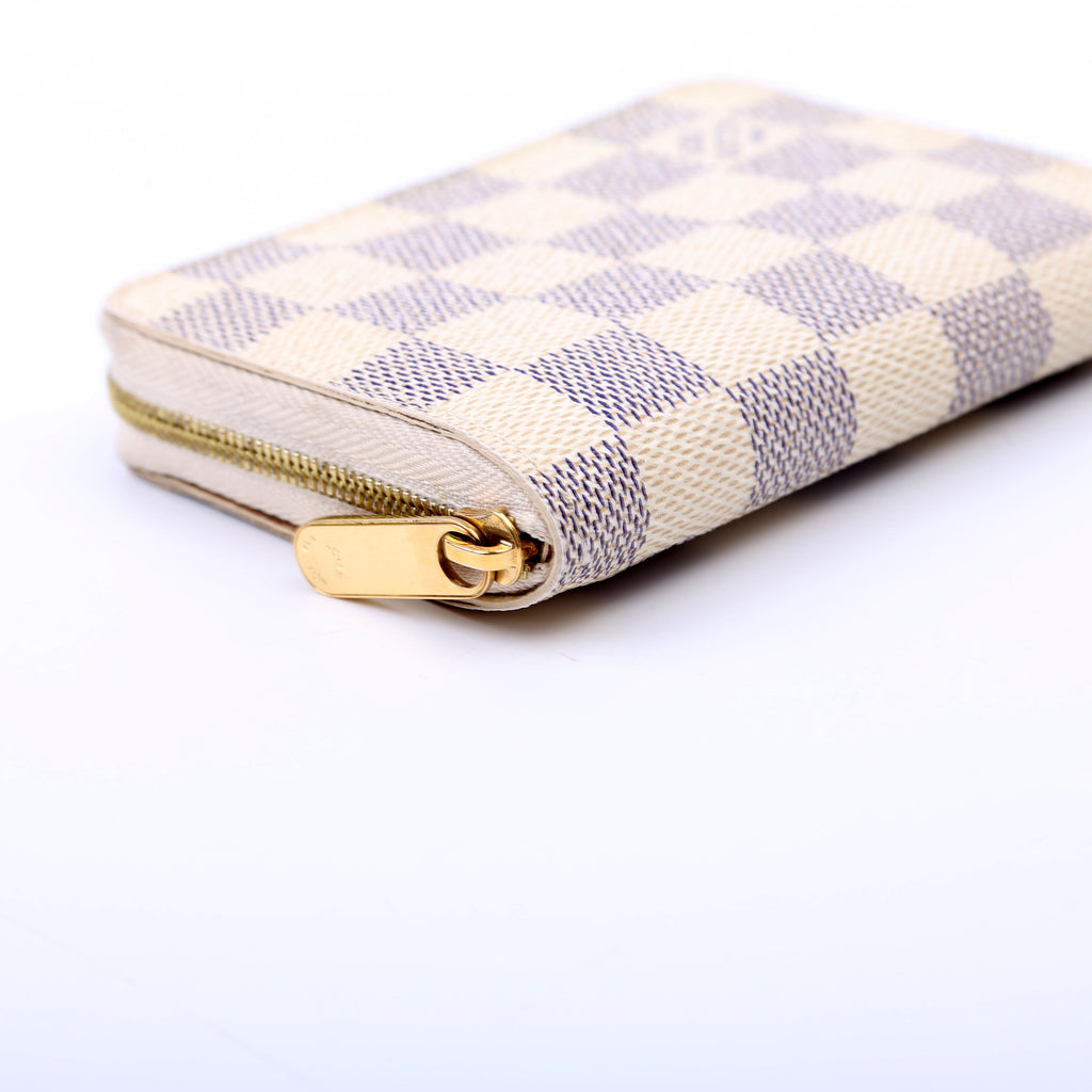 Zippy Coin Purse Damier Azur
