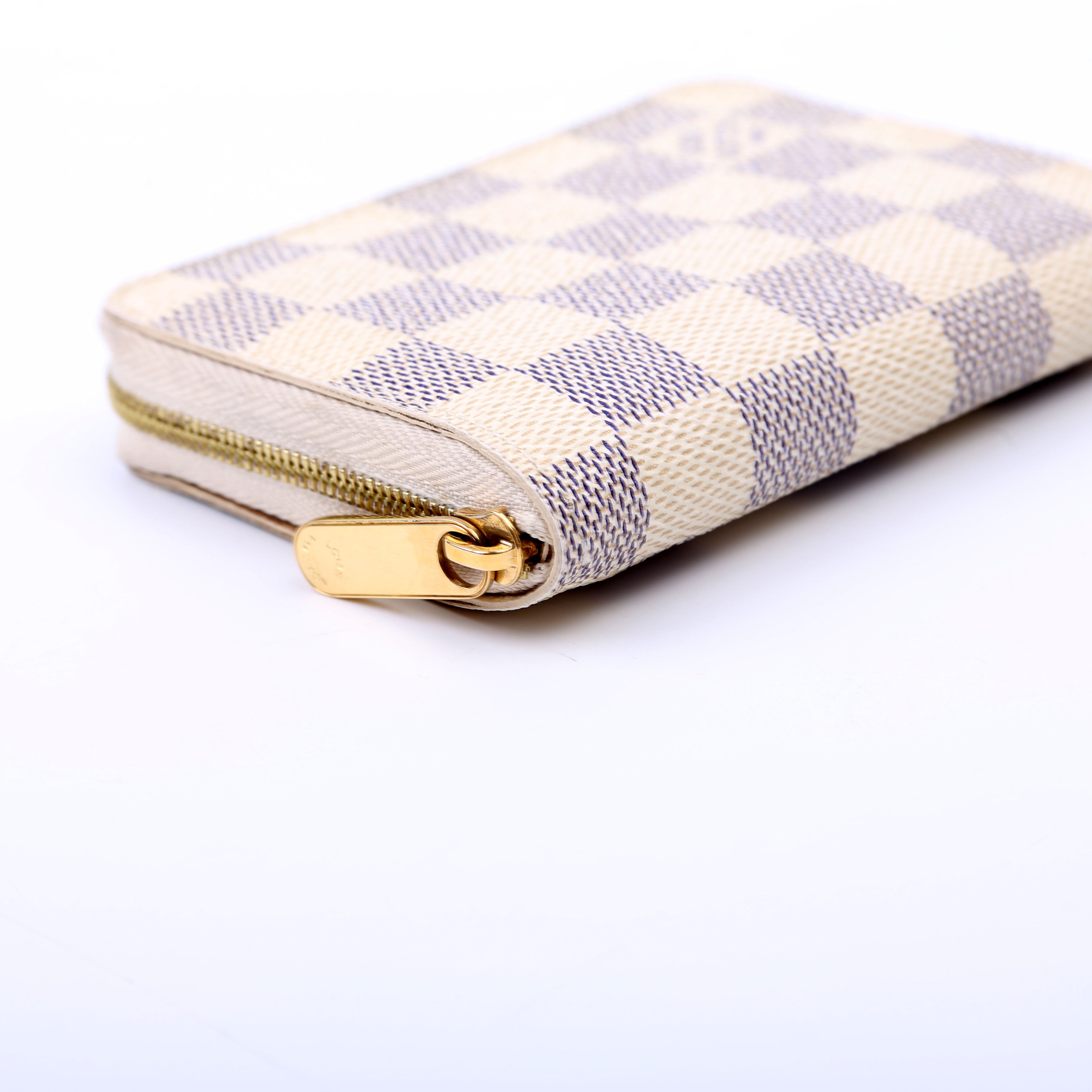 Zippy Coin Purse Damier Azur