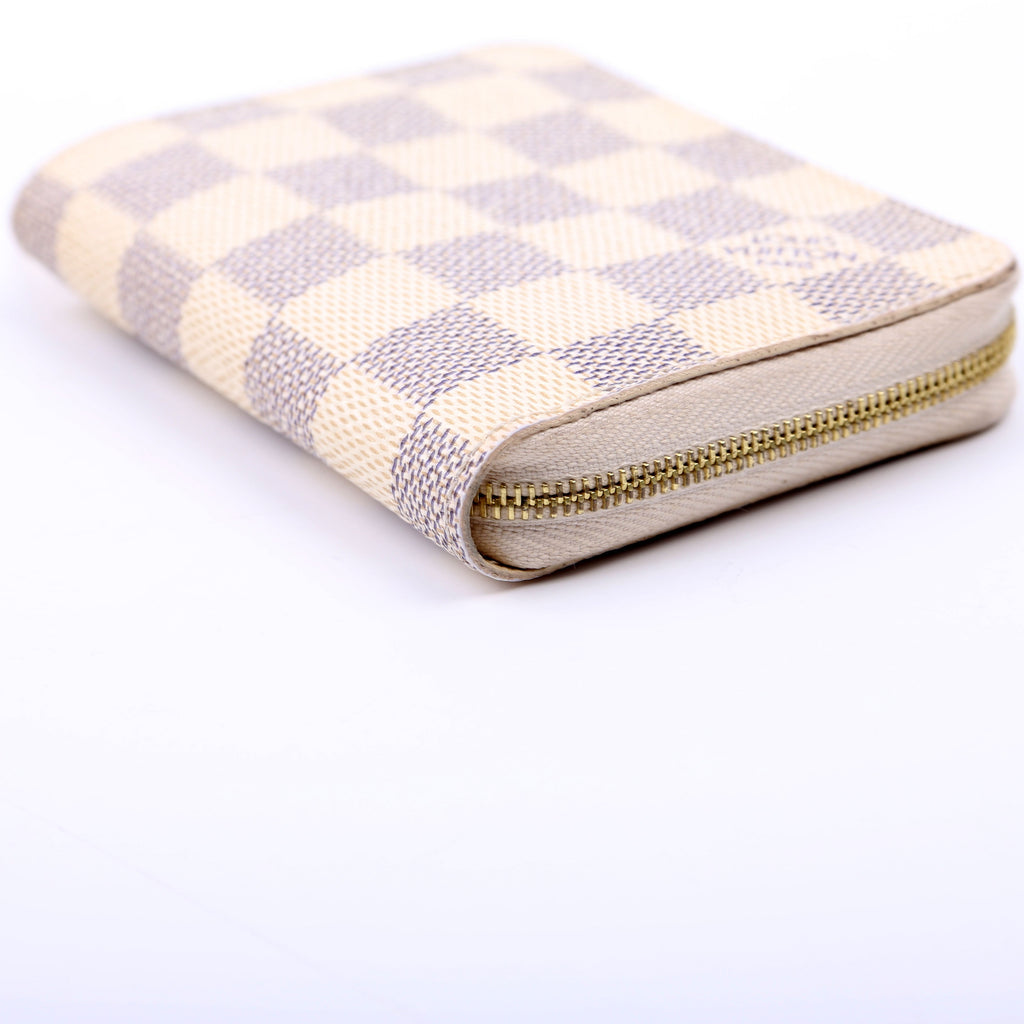 Zippy Coin Purse Damier Azur