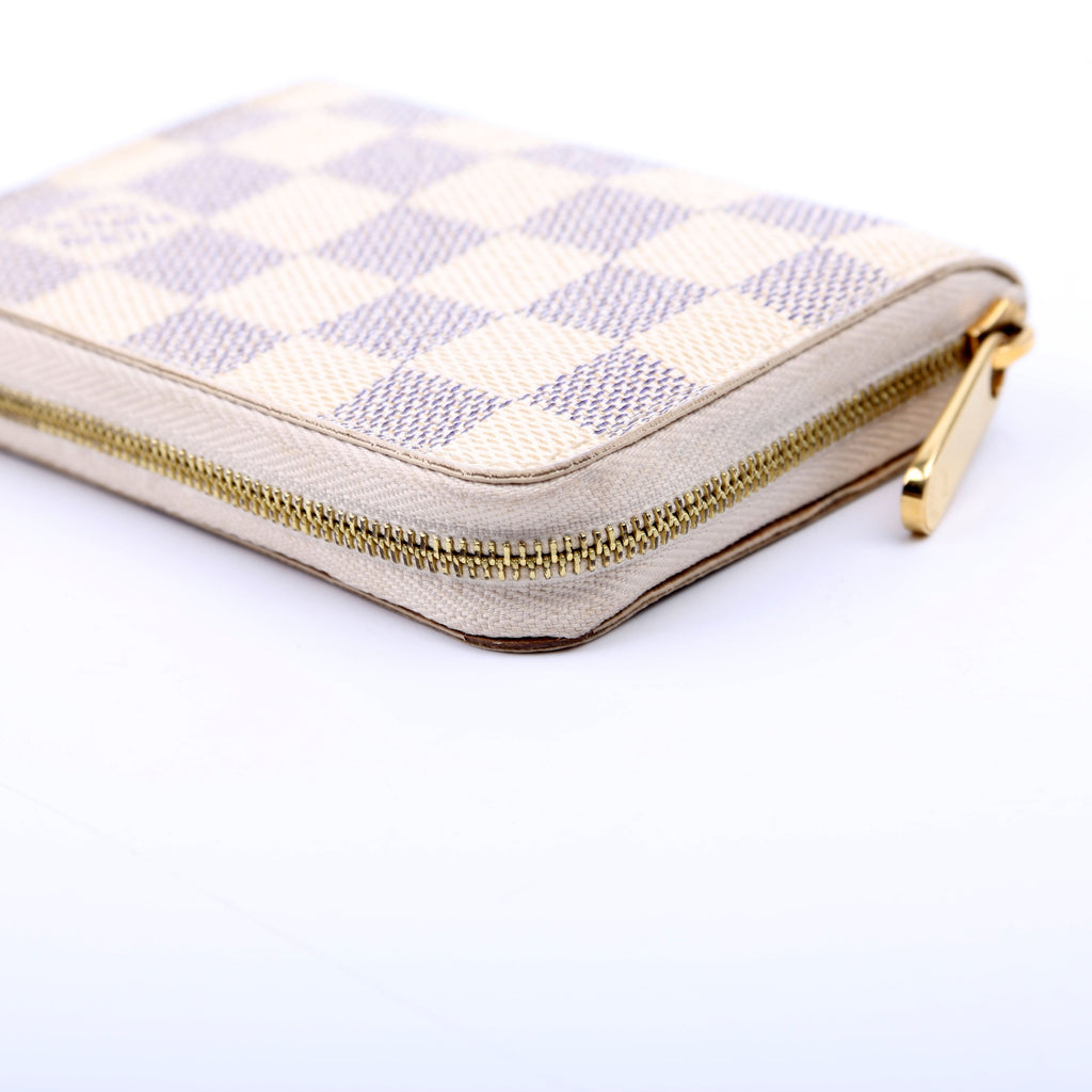 Zippy Coin Purse Damier Azur