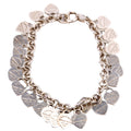 Please Return Multi Heart Bracelet 925