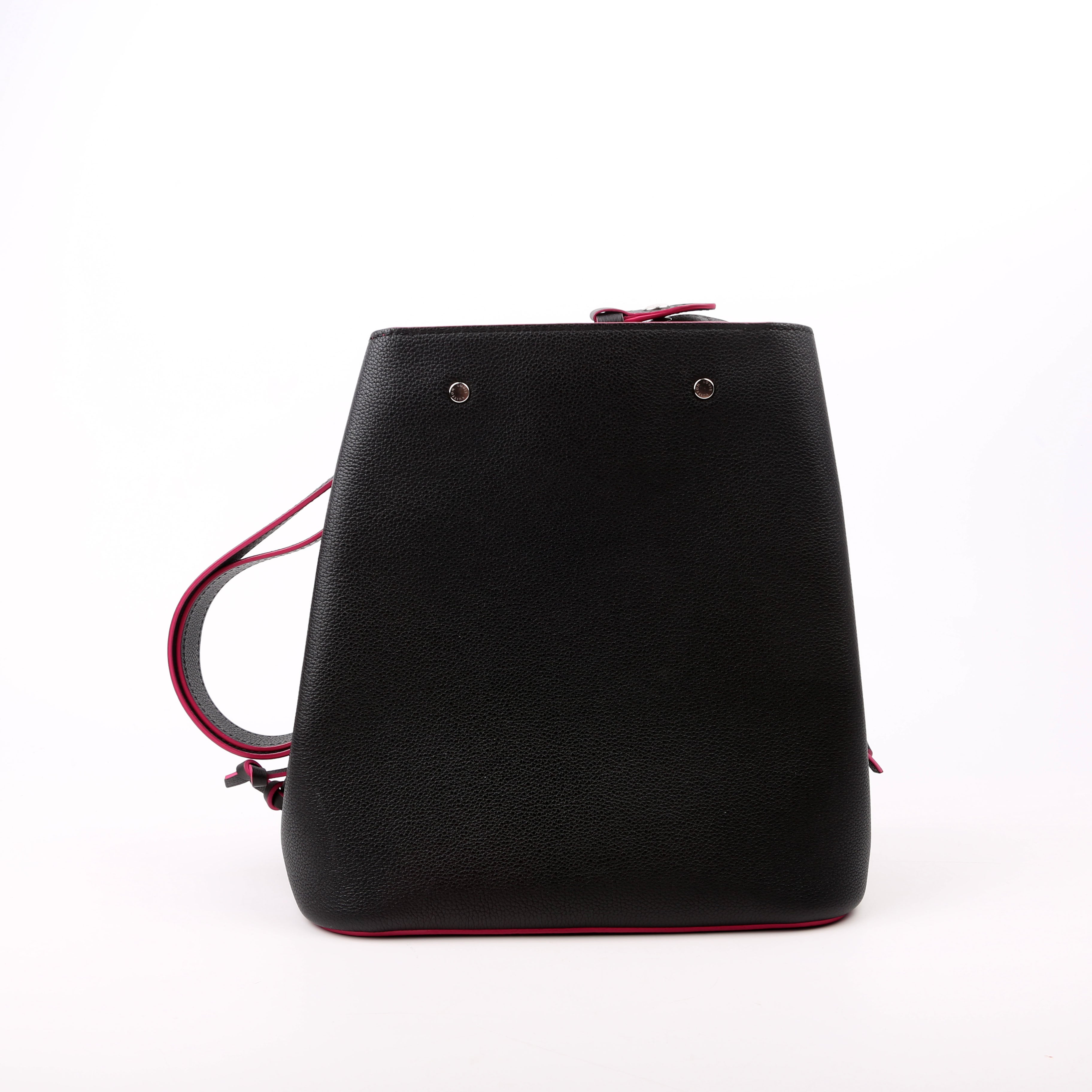 Lockme Bucket Bag Black/Pink