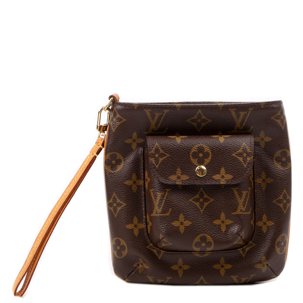 Partition Wristlet Clutch Monogram