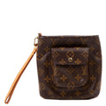 Partition Wristlet Clutch Monogram