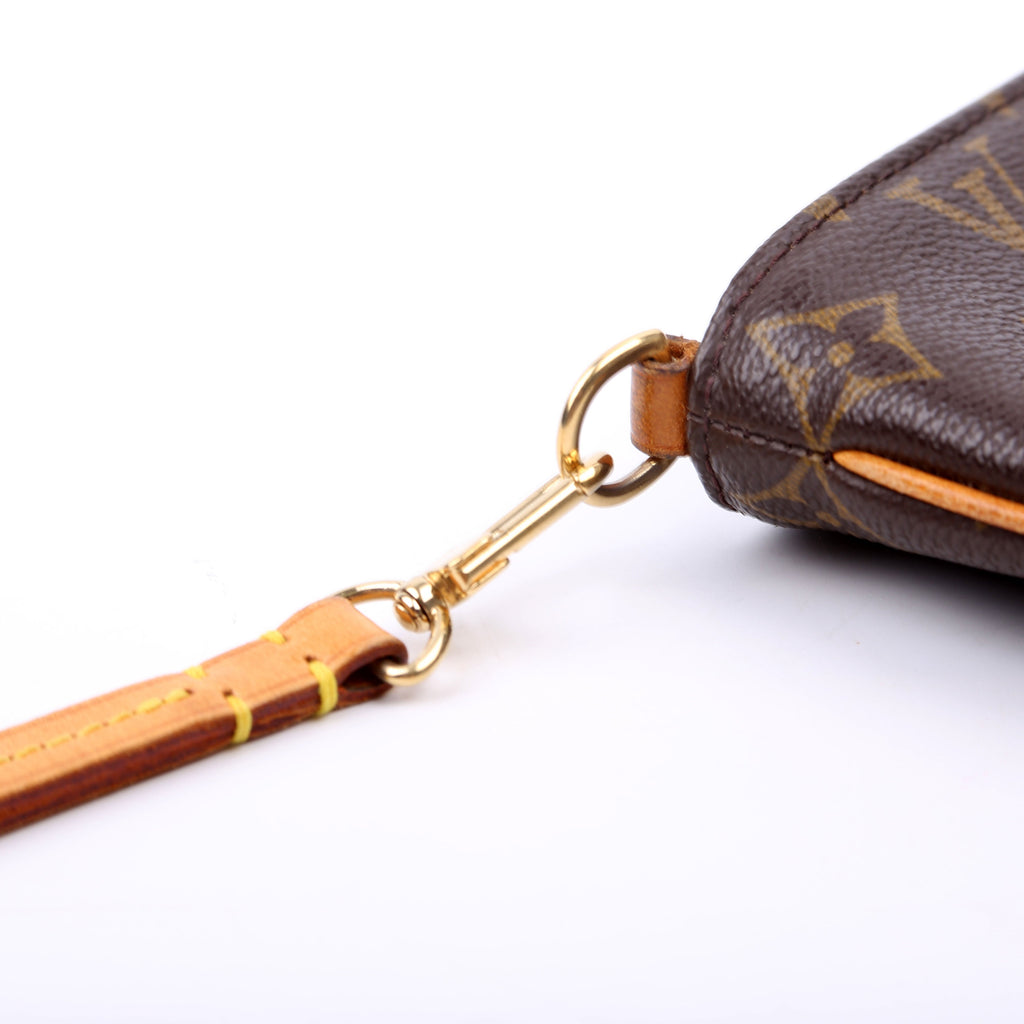 Partition Wristlet Clutch Monogram
