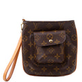 Partition Wristlet Clutch Monogram