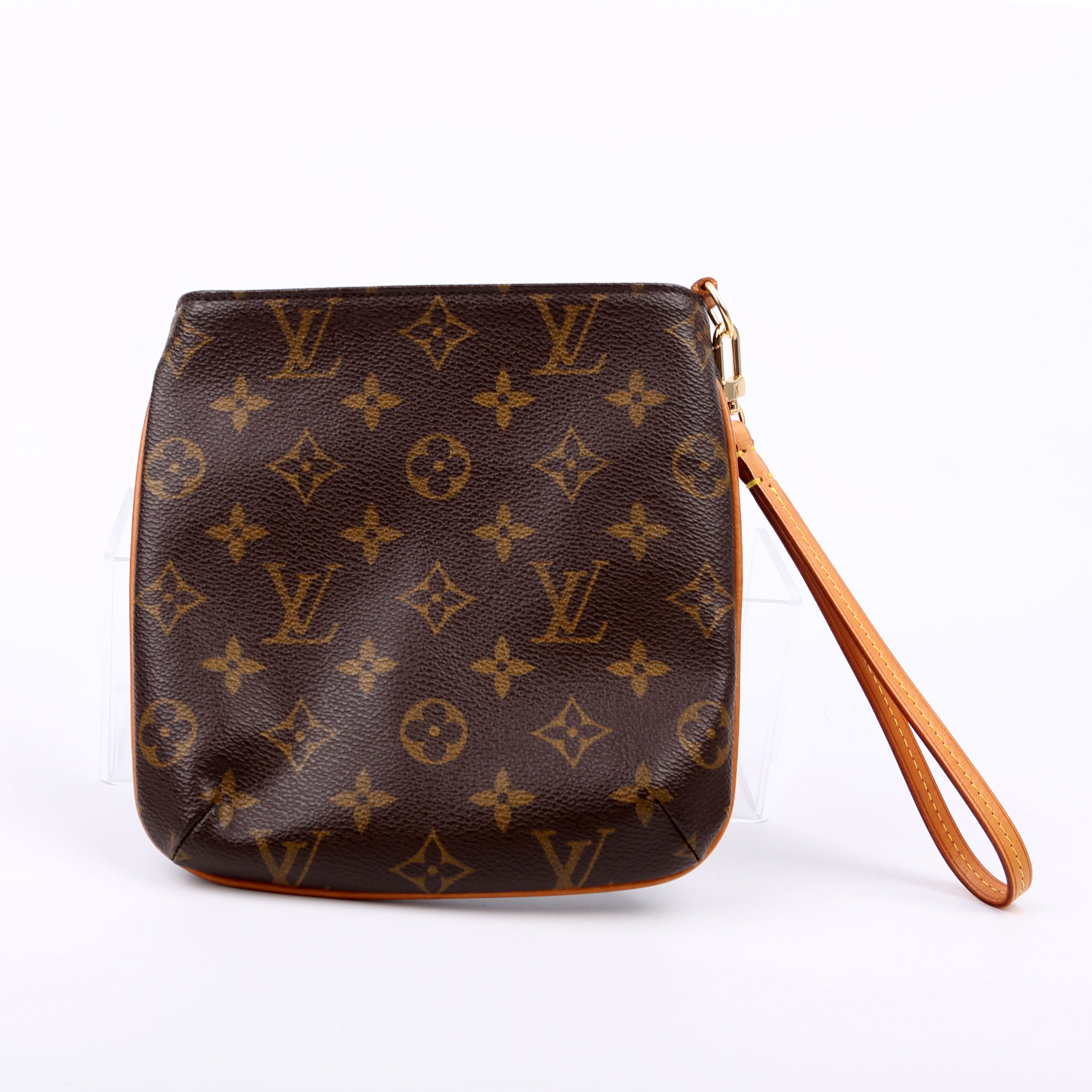 Partition Wristlet Clutch Monogram