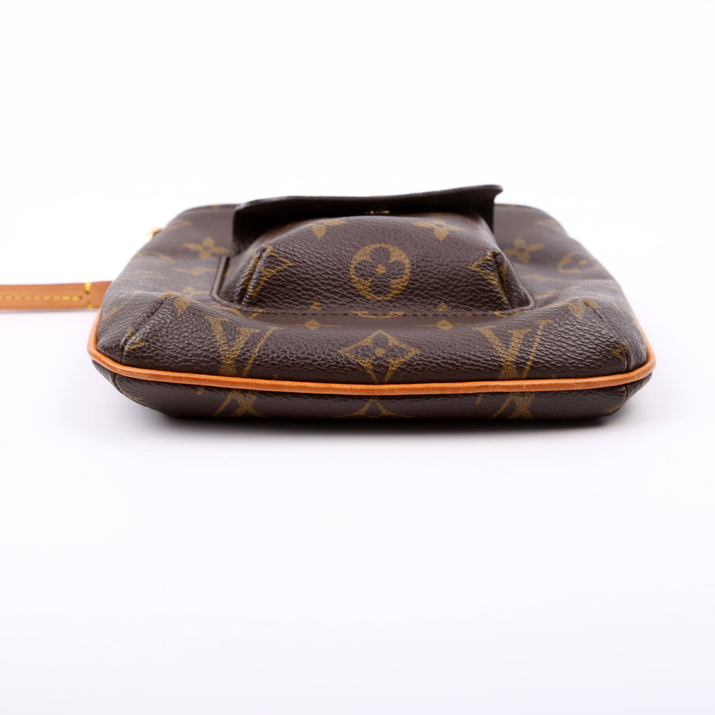 Partition Wristlet Clutch Monogram