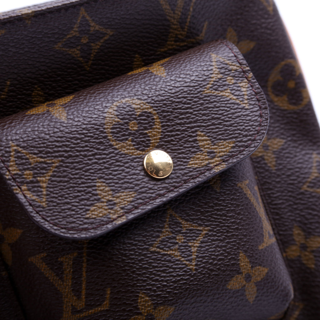 Partition Wristlet Clutch Monogram