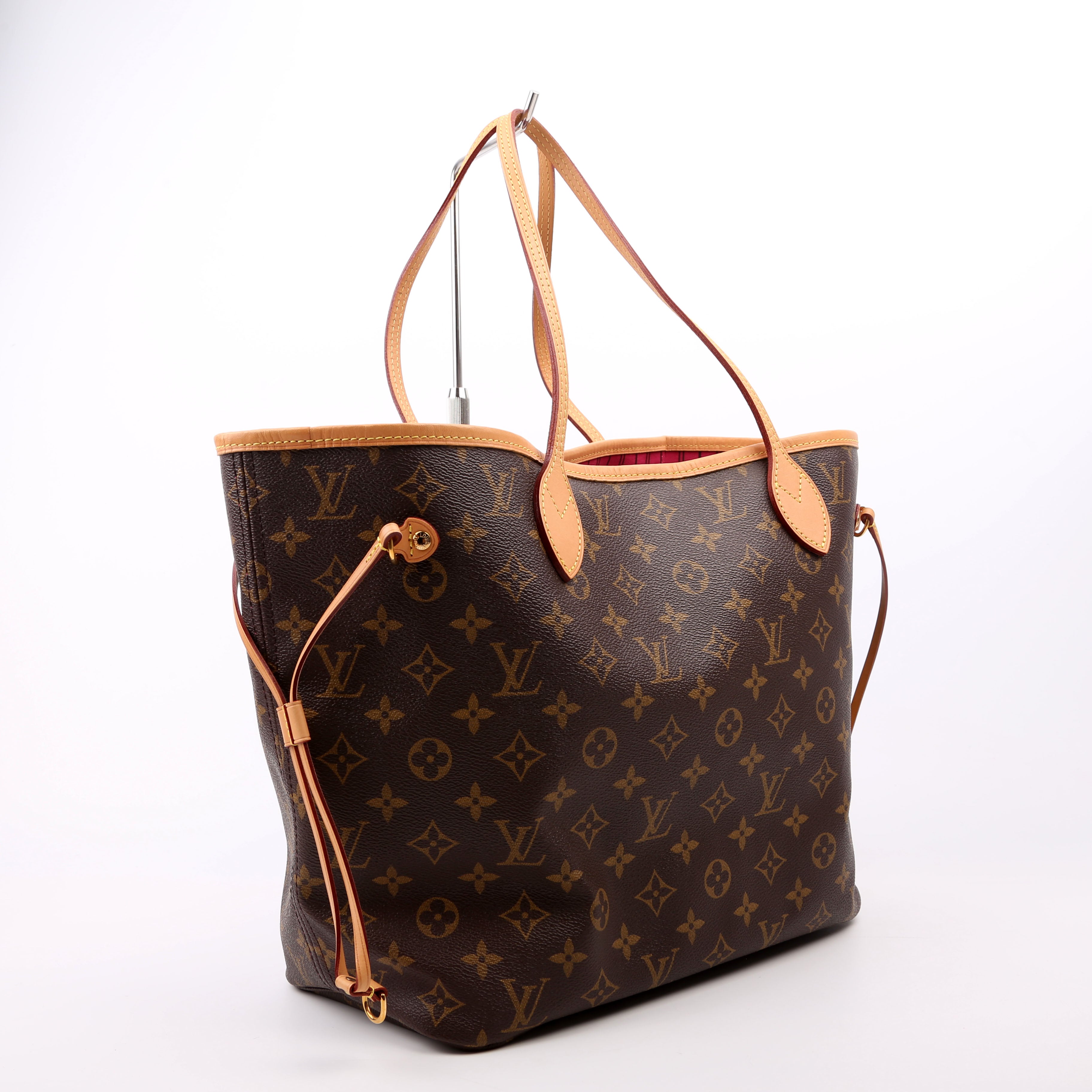 Neverfull MM Monogram Pink