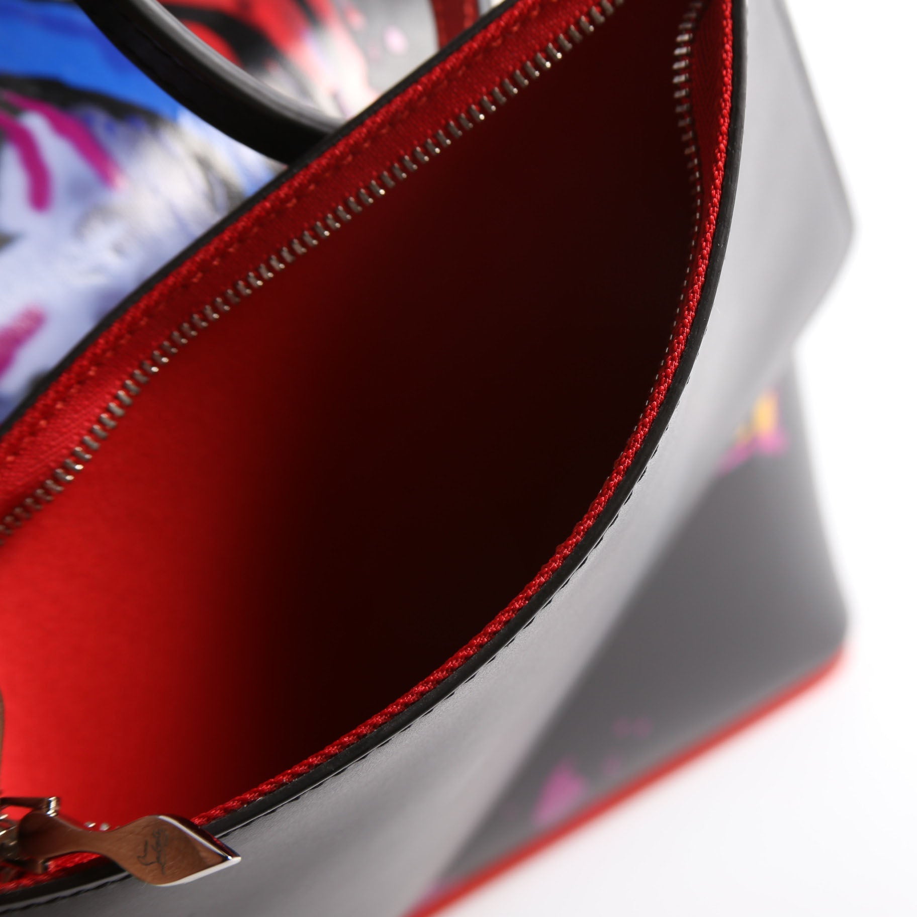 Cabata Love Tote With Pouch Leather Black/Multi