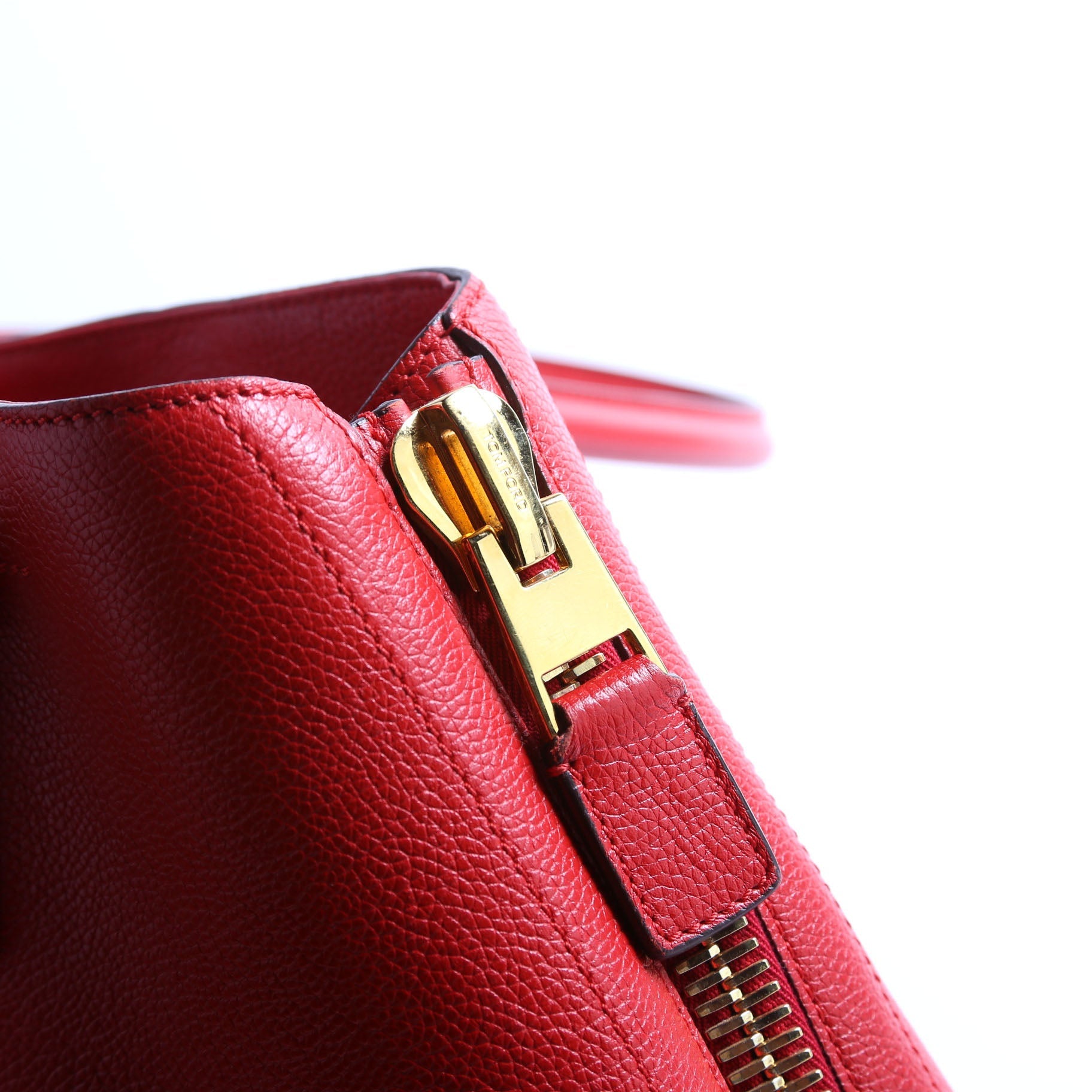 Jennifer Zip Tote Large Red