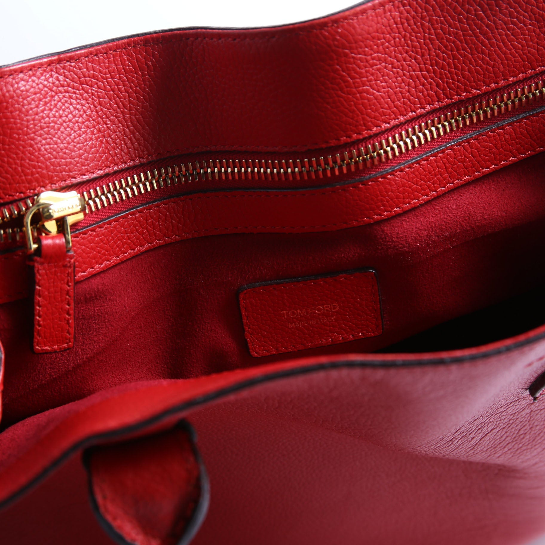 Jennifer Zip Tote Large Red