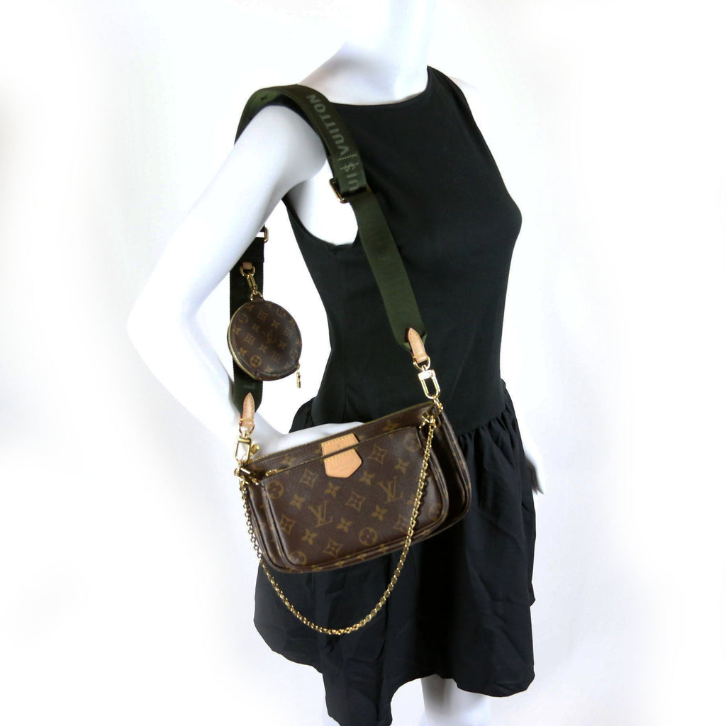 Multi Pochette Monogram Green
