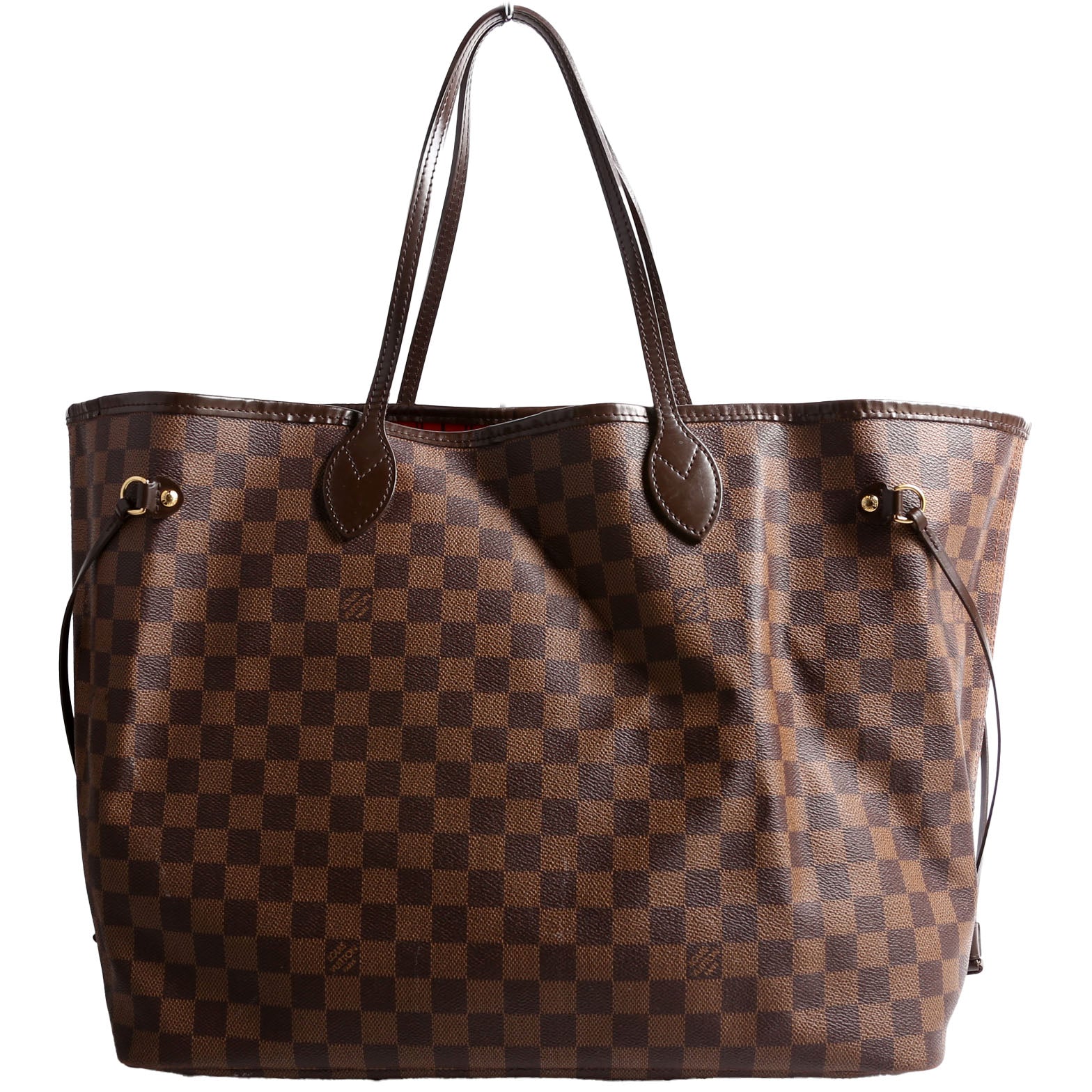 Neverfull GM Damier Ebene Red