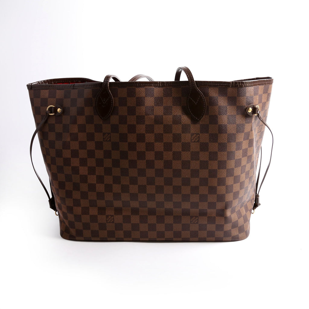 Neverfull GM Damier Ebene Red