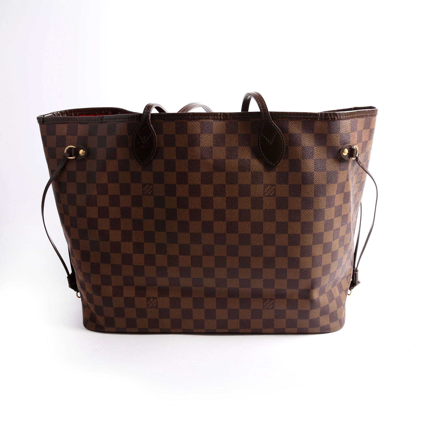 Neverfull GM Damier Ebene Red