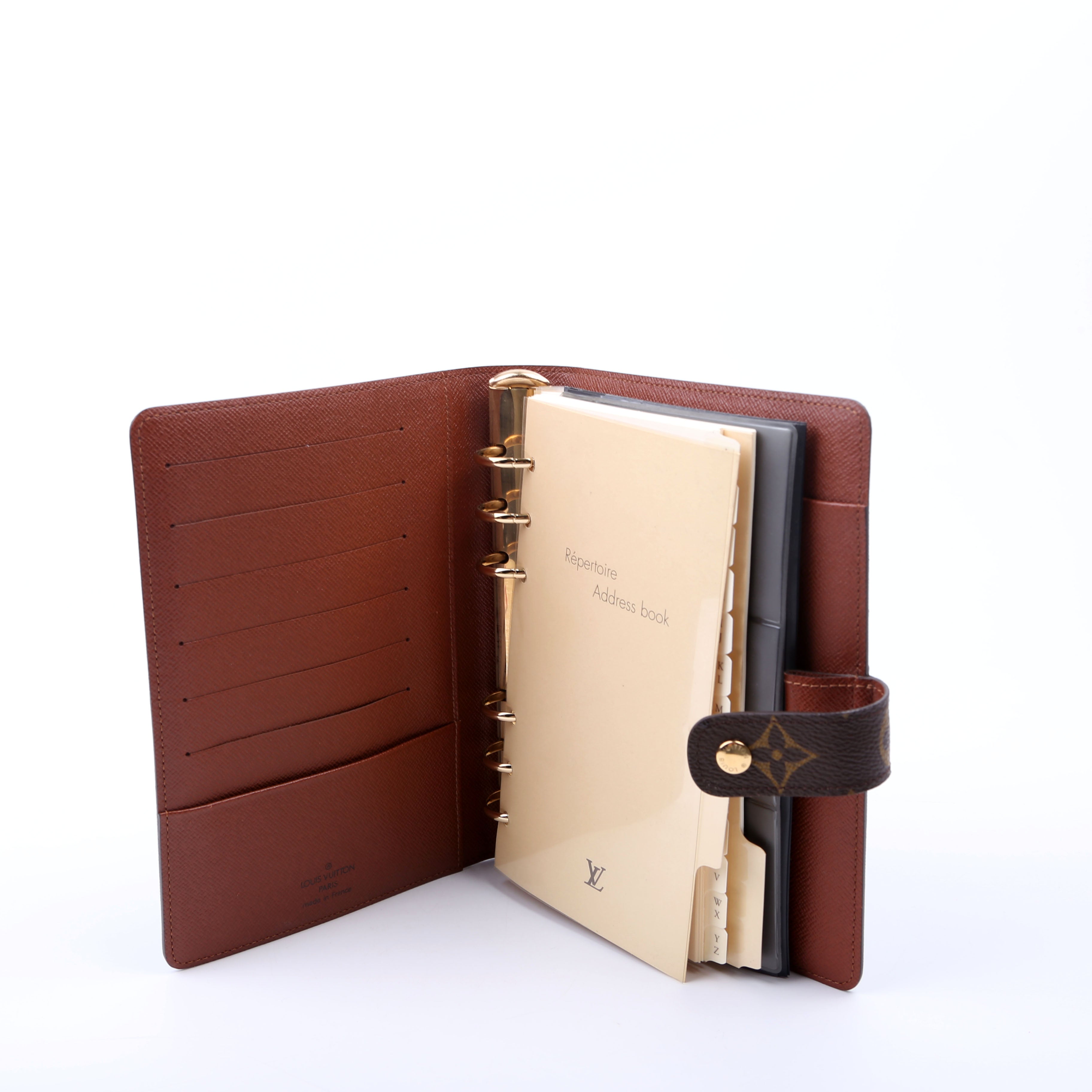 Agenda Medium Ring Monogram