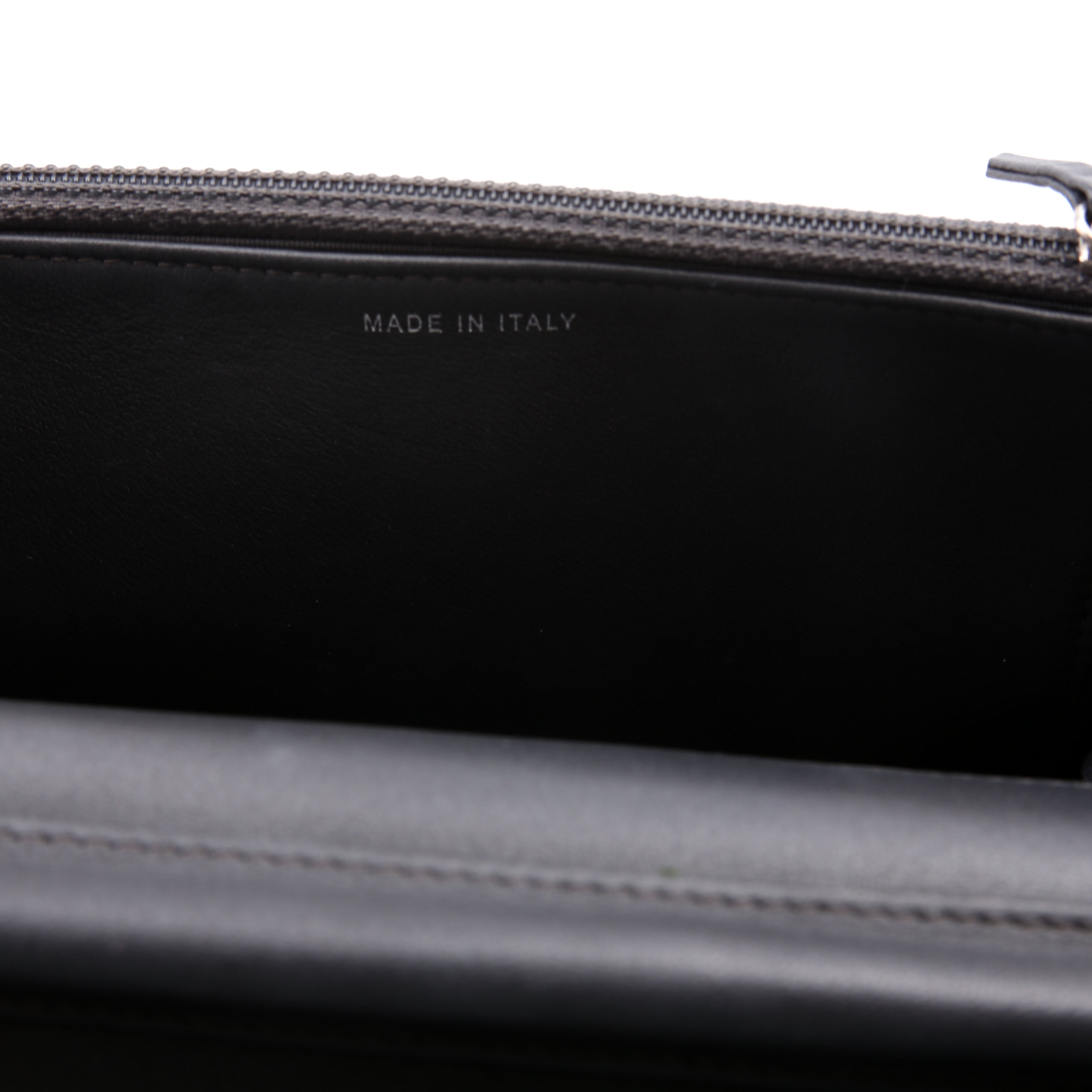 WOC Camellia Studded Lambskin 27M Grey