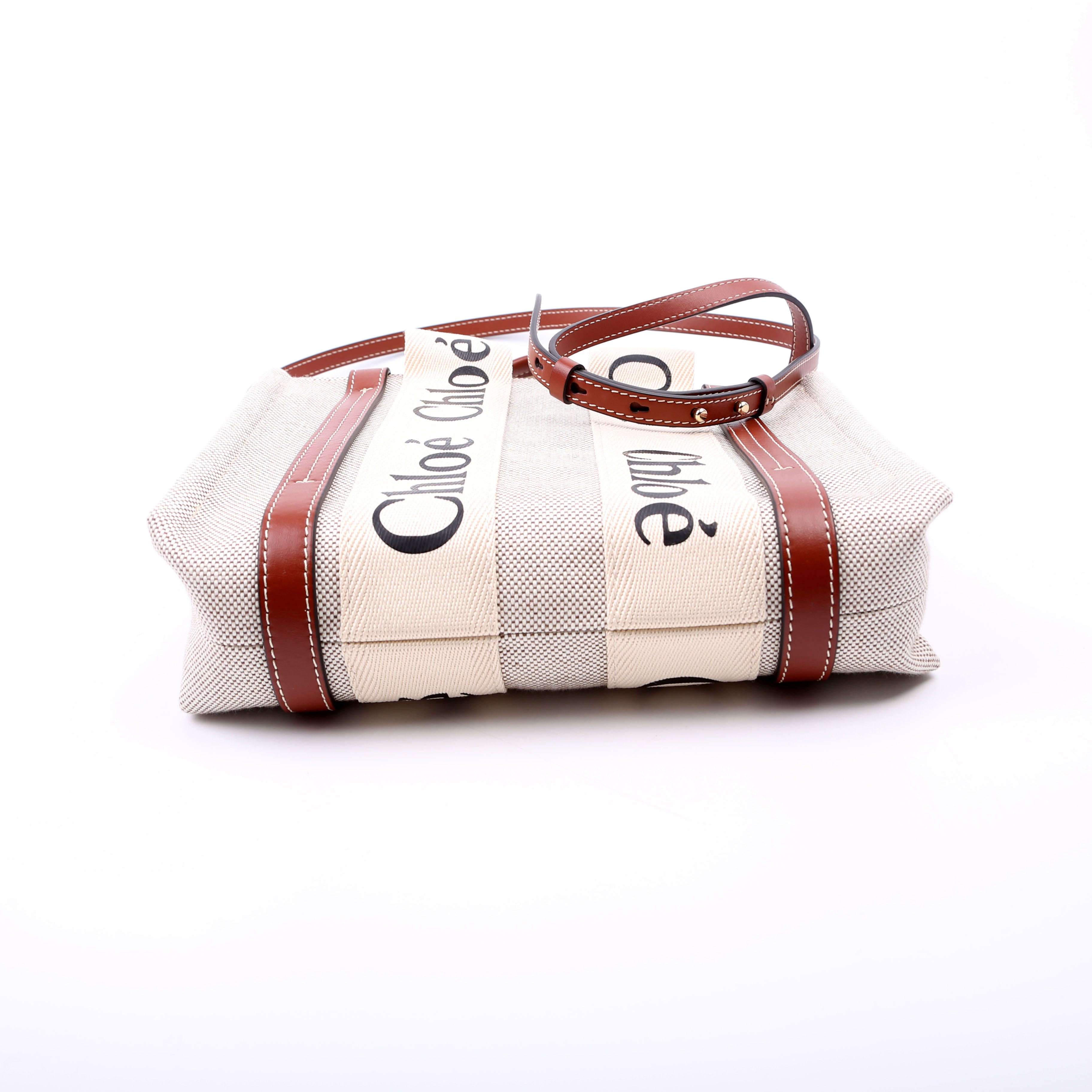 Woody Ribbon Tote Small