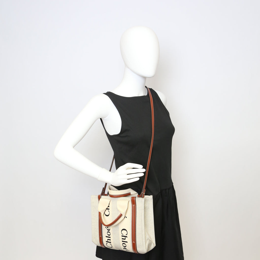Woody Ribbon Tote Small