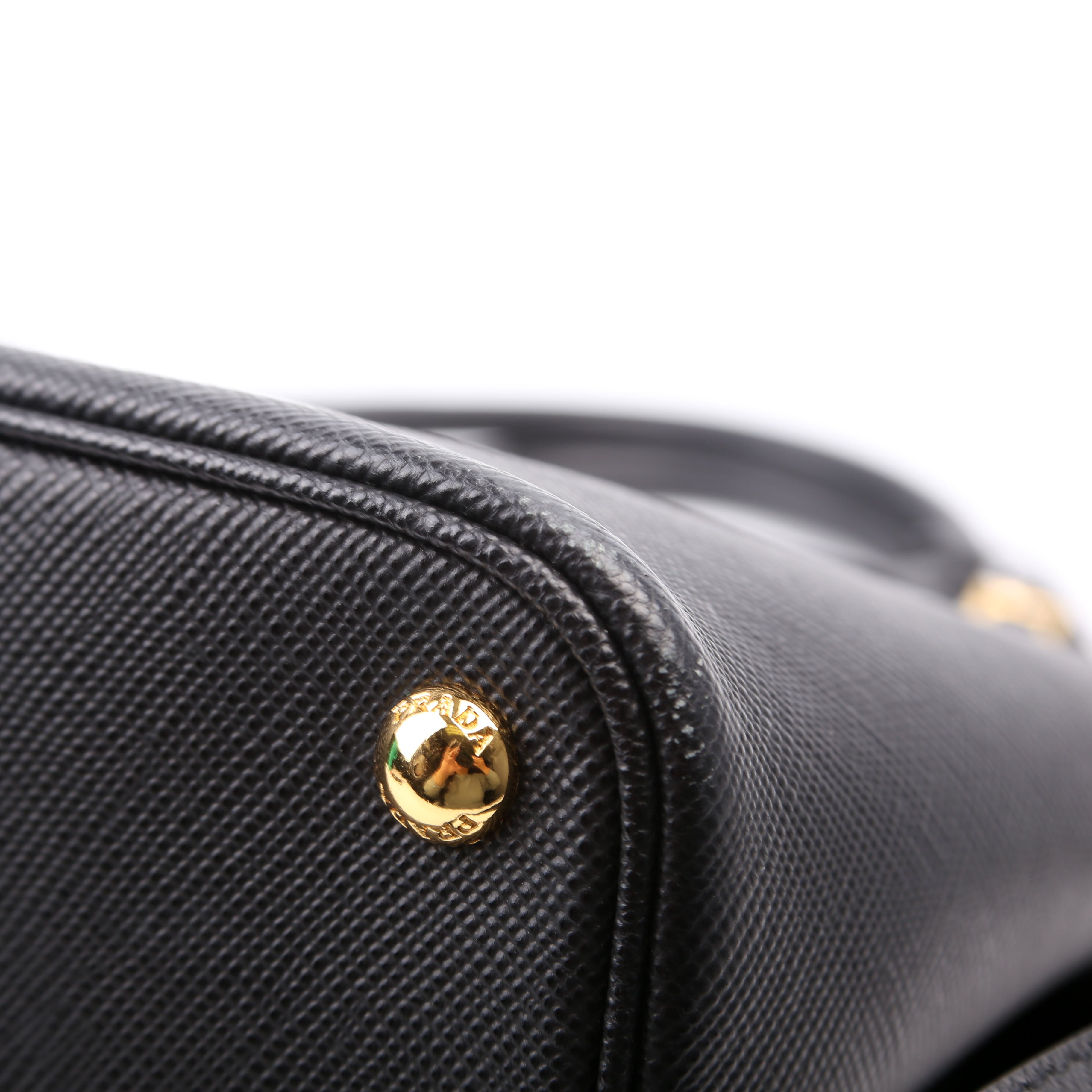 Saffiano Cuir Double Large Black