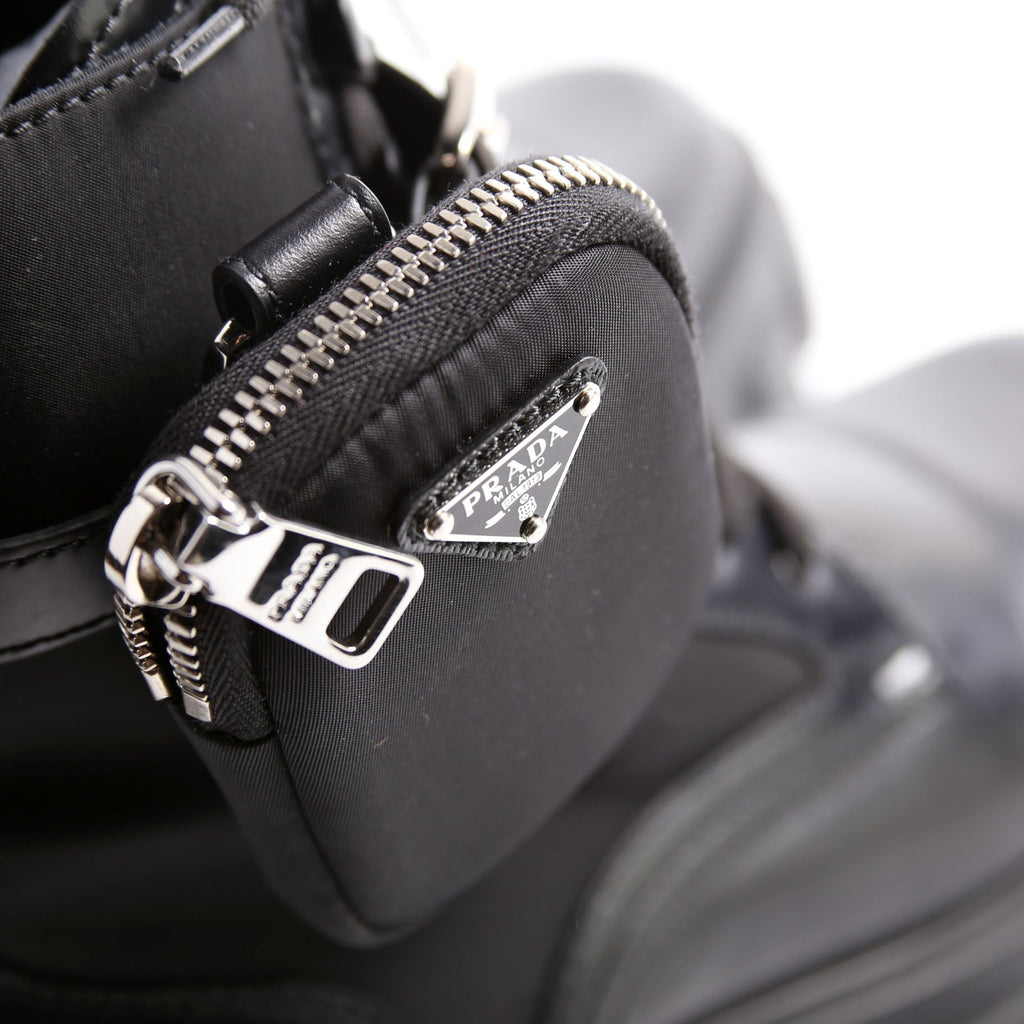 Monolith Leather/Re-Nylon Boots With Pouch Size 40.5