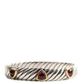 Hampton Bangle Bracelet Garnet/925/750