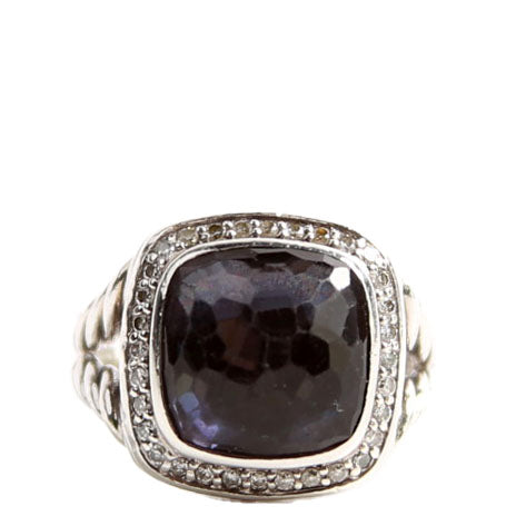 Albion 14MM Black Orchid/Pave/925 Size 6.5