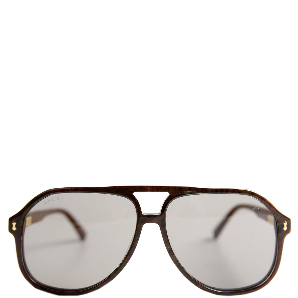GG1042S Aviator Sunglasses Brown