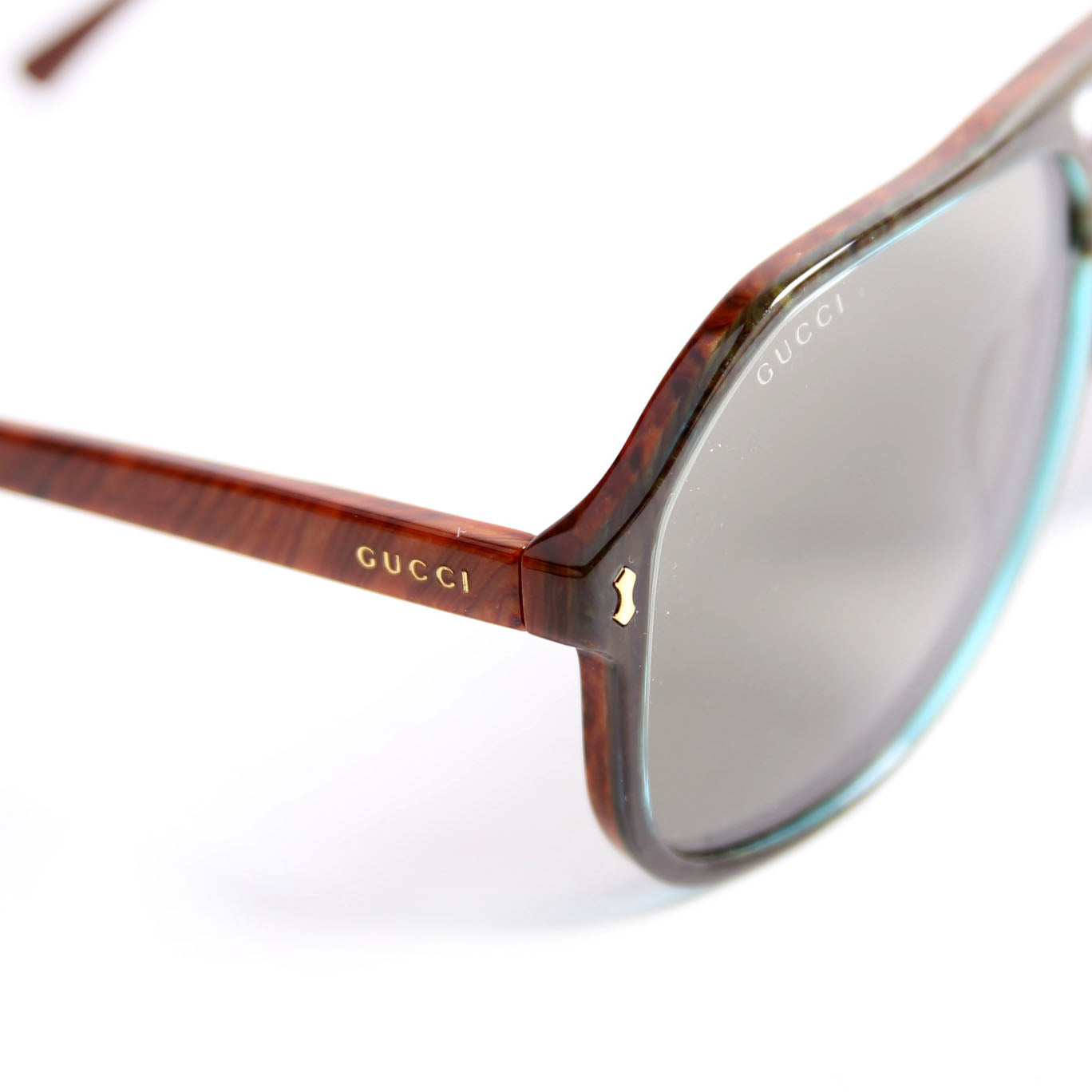 GG1042S Aviator Sunglasses Brown