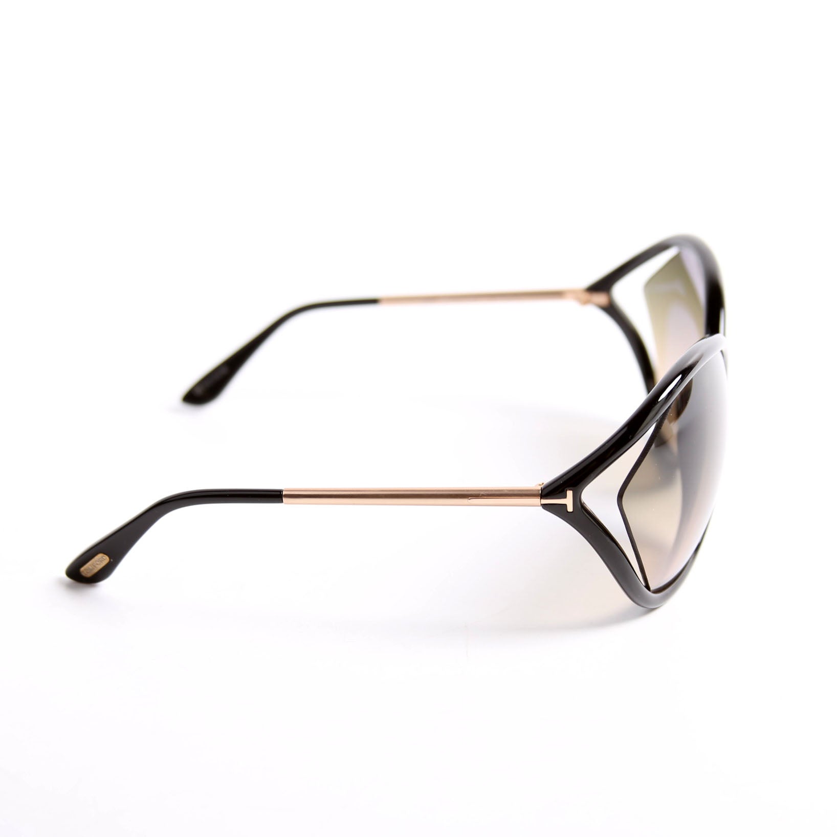 TF529 Bella Sunglasses Black/Gold