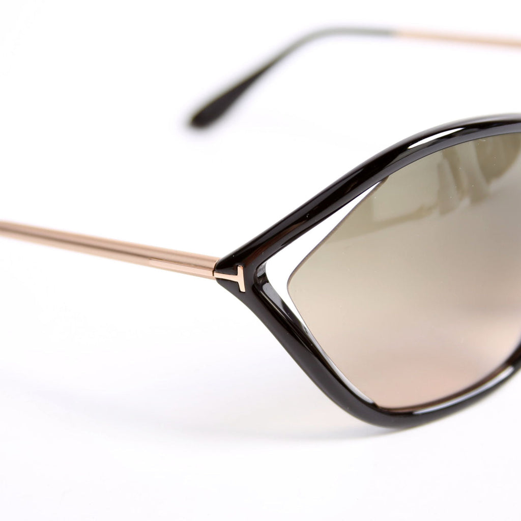 TF529 Bella Sunglasses Black/Gold