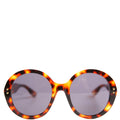 GG1081S Round Acetate Sunglasses Brown
