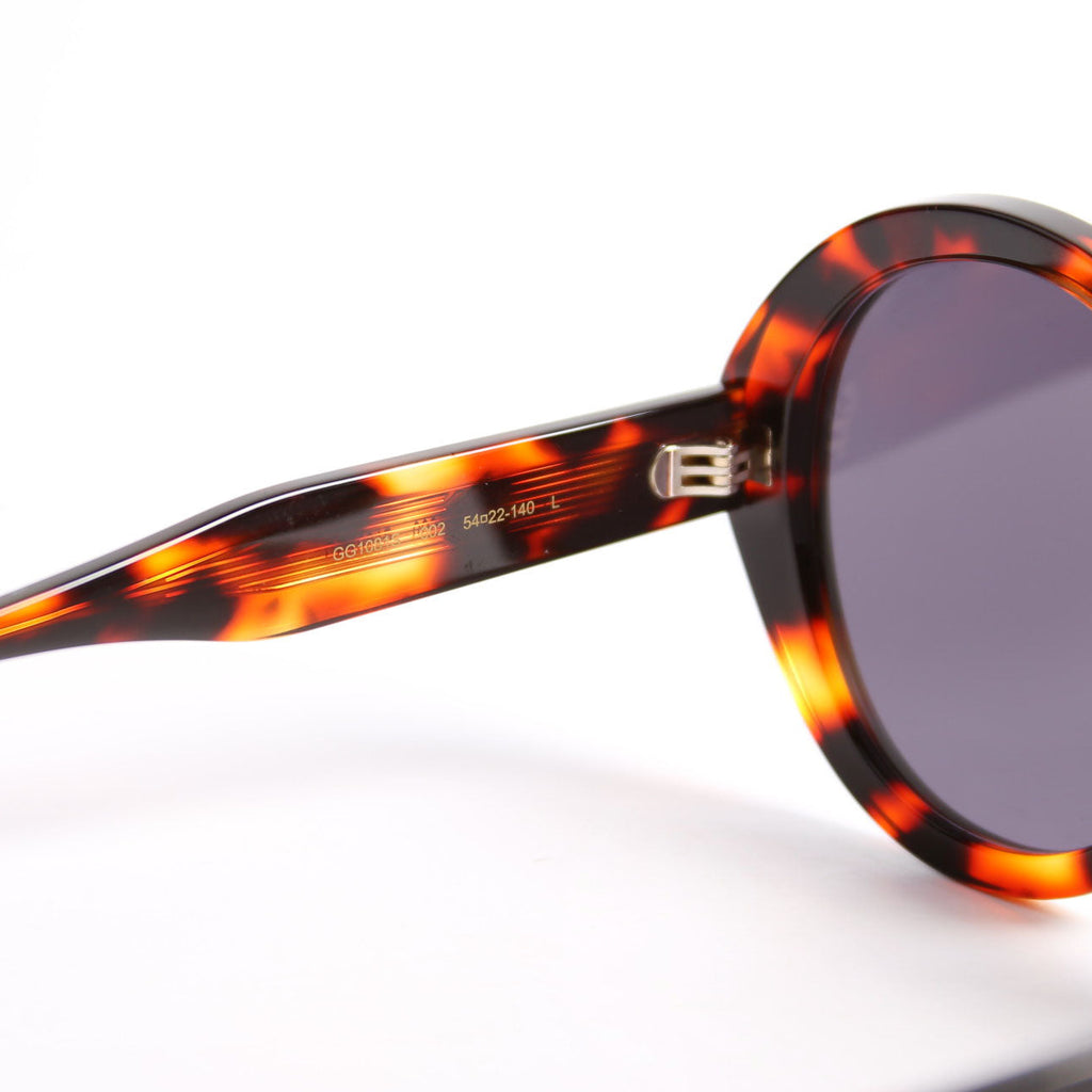 GG1081S Round Acetate Sunglasses Brown